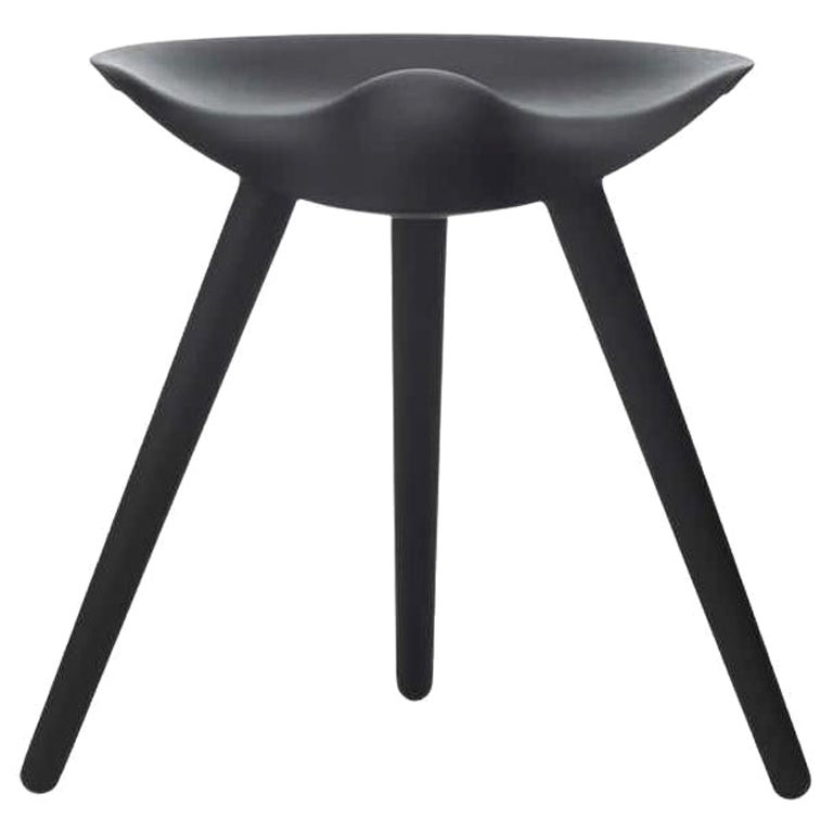 ML 42 Black Beech Stool by Lassen