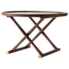 ML10097 Small Egyptian Table in Walnut Oil Finish by Mogens Lassen