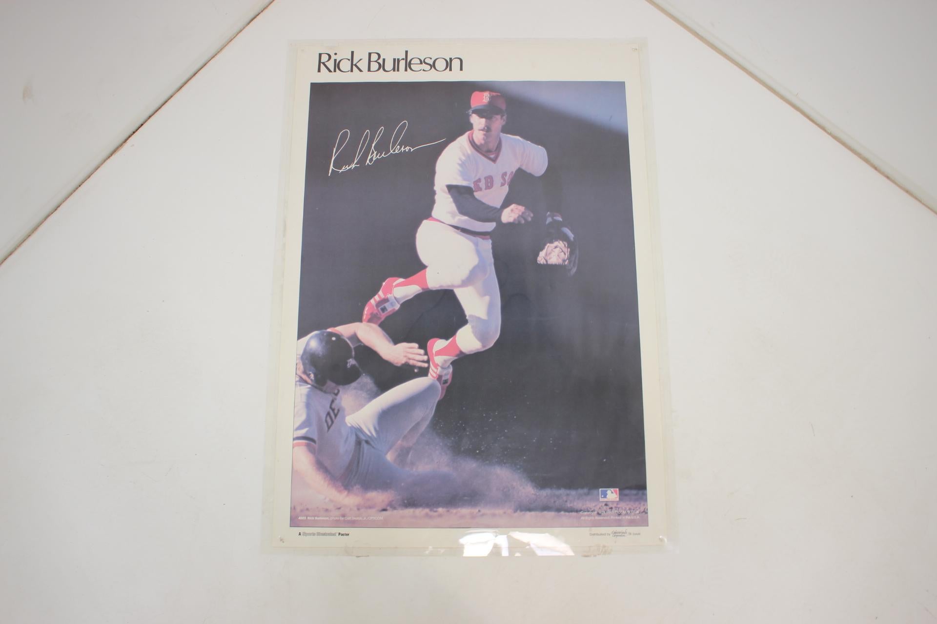 Centraméricain Affiche MLB, Rick Burleson, 1978, États-Unis d'Amérique en vente