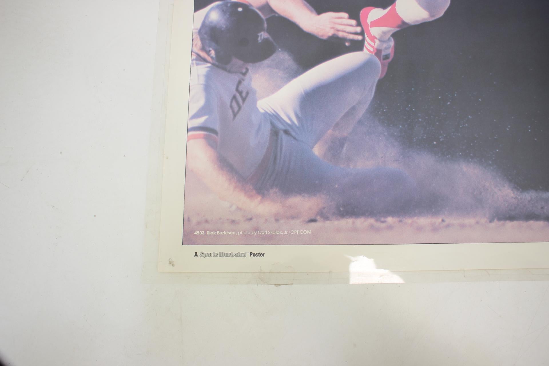 Affiche MLB, Rick Burleson, 1978, États-Unis d'Amérique Bon état - En vente à Praha, CZ