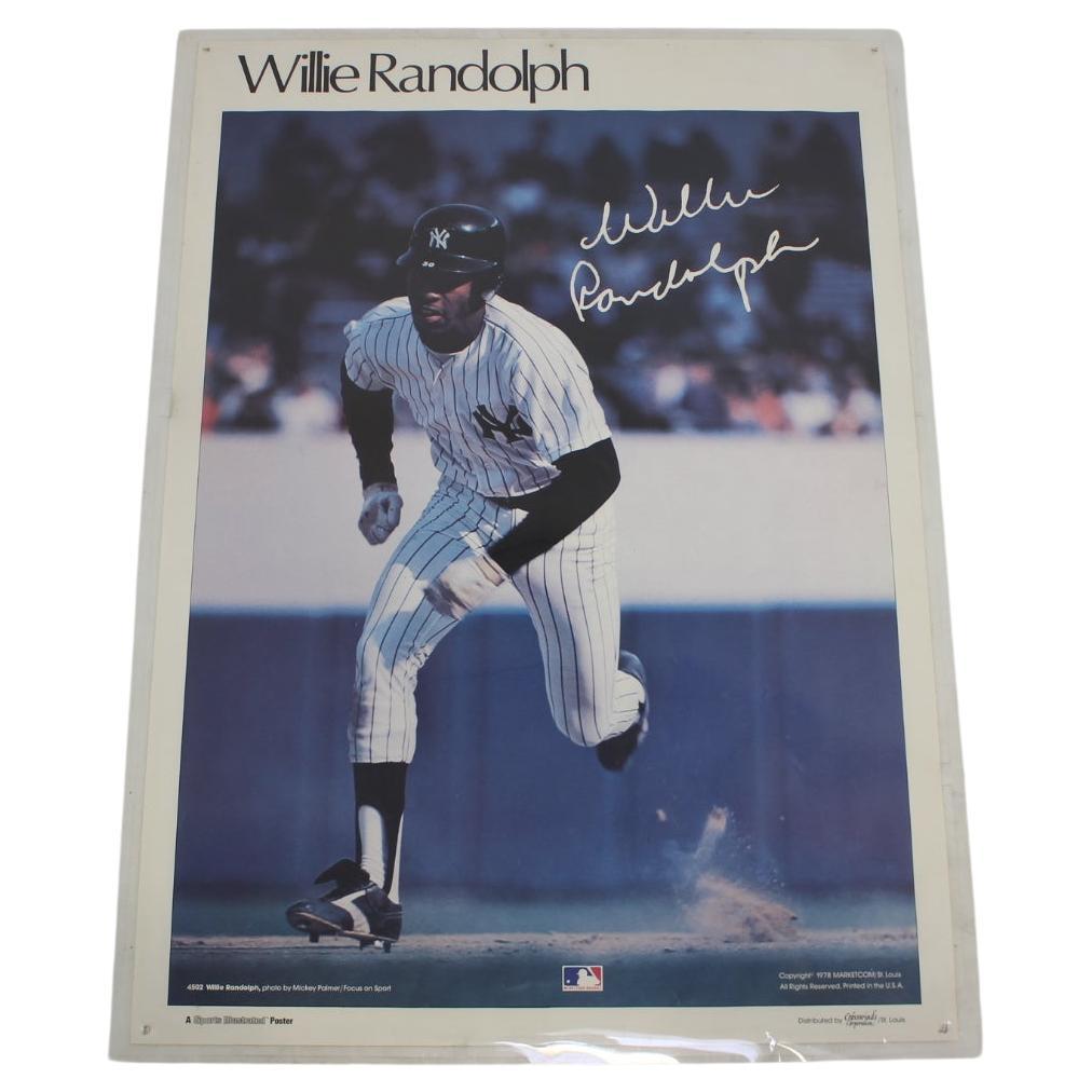 MLB-Poster Willie Randolph, 1978, Vereinigte Staaten von Amerika, MLB