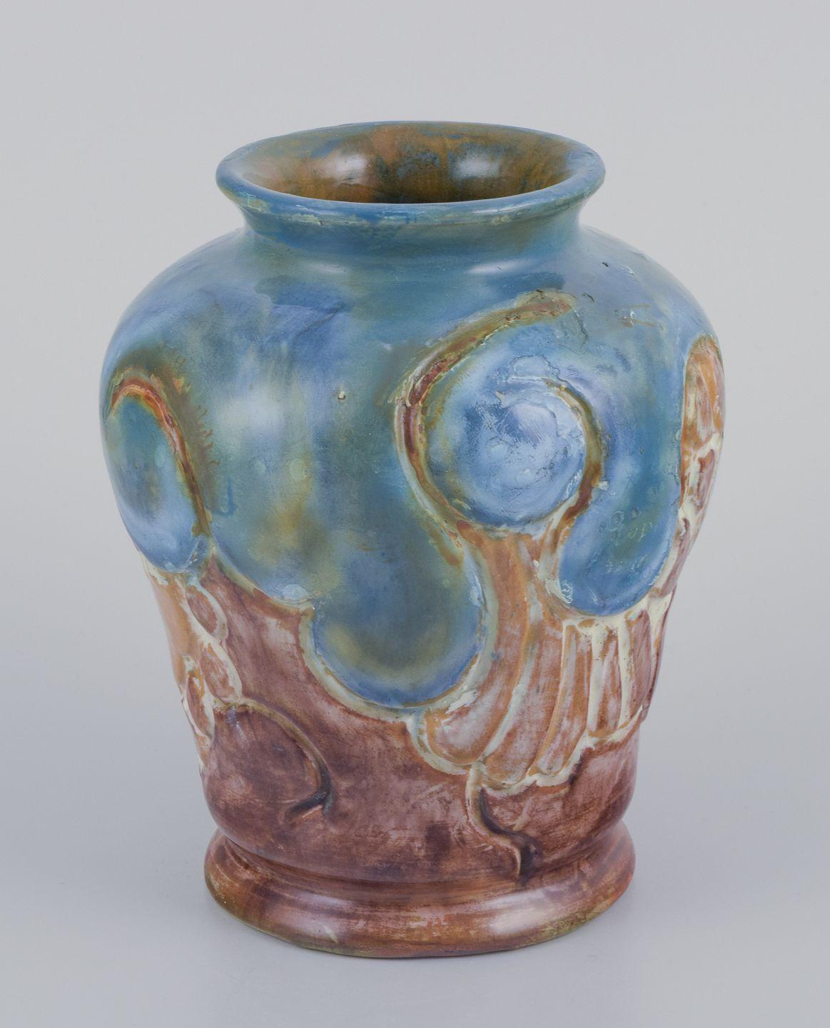 LES PRODUITS D'OCCASION SONT EXEMPTS DE DROITS DE DOUANE POUR LES CLIENTS DES ETATS-UNIS, DU ROYAUME-UNI, DE L'AUSTRALIE ET DU CANADA.   
PAR CONSÉQUENT, AUCUN DROIT D'IMPORTATION NE SERA APPLICABLE À VOTRE ACHAT. 

Møller & Bøgely, Danemark. 
Vase