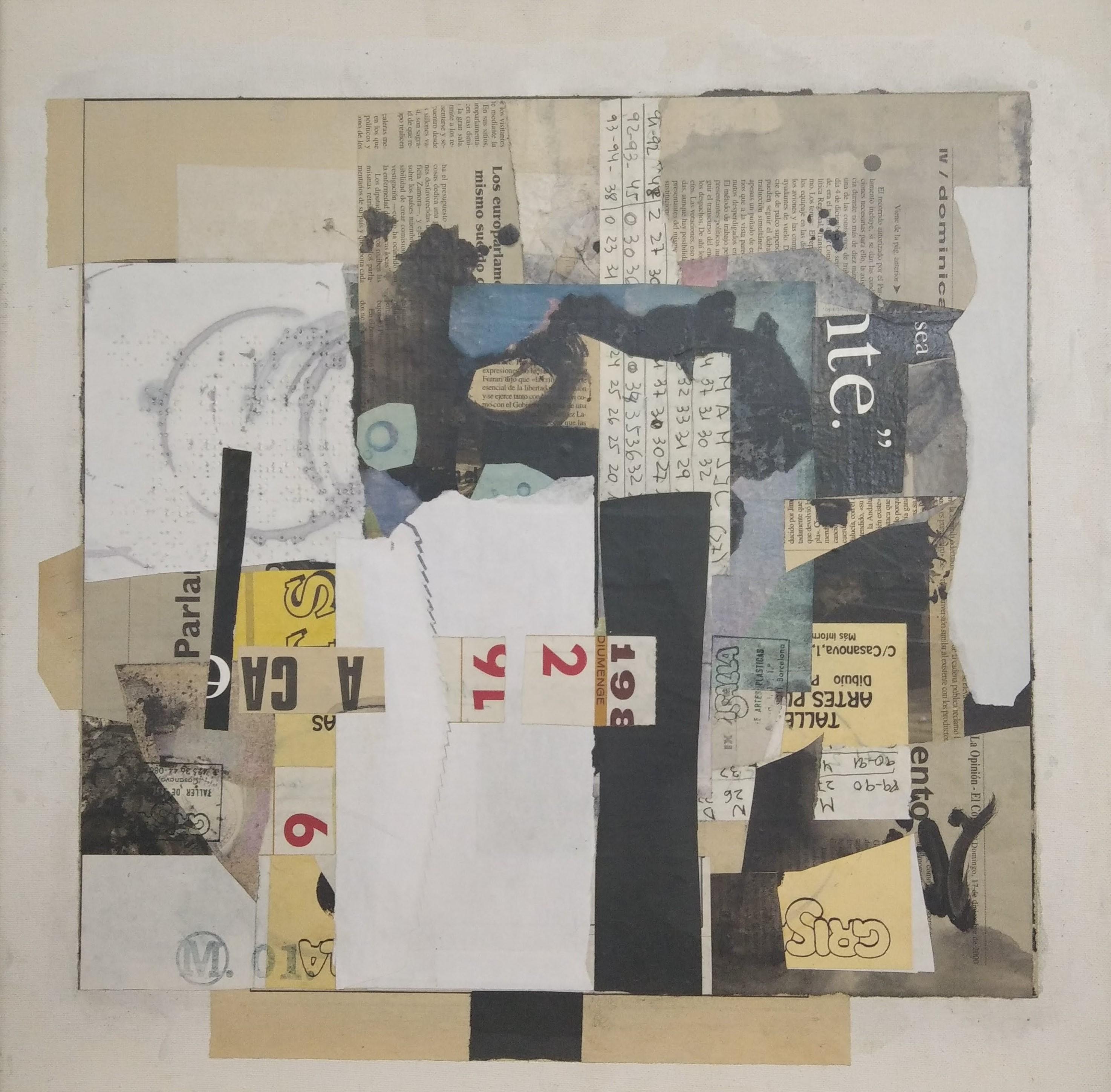 Fixes and Patches - Abstract Mixed Media Art by M.M Calvo 
