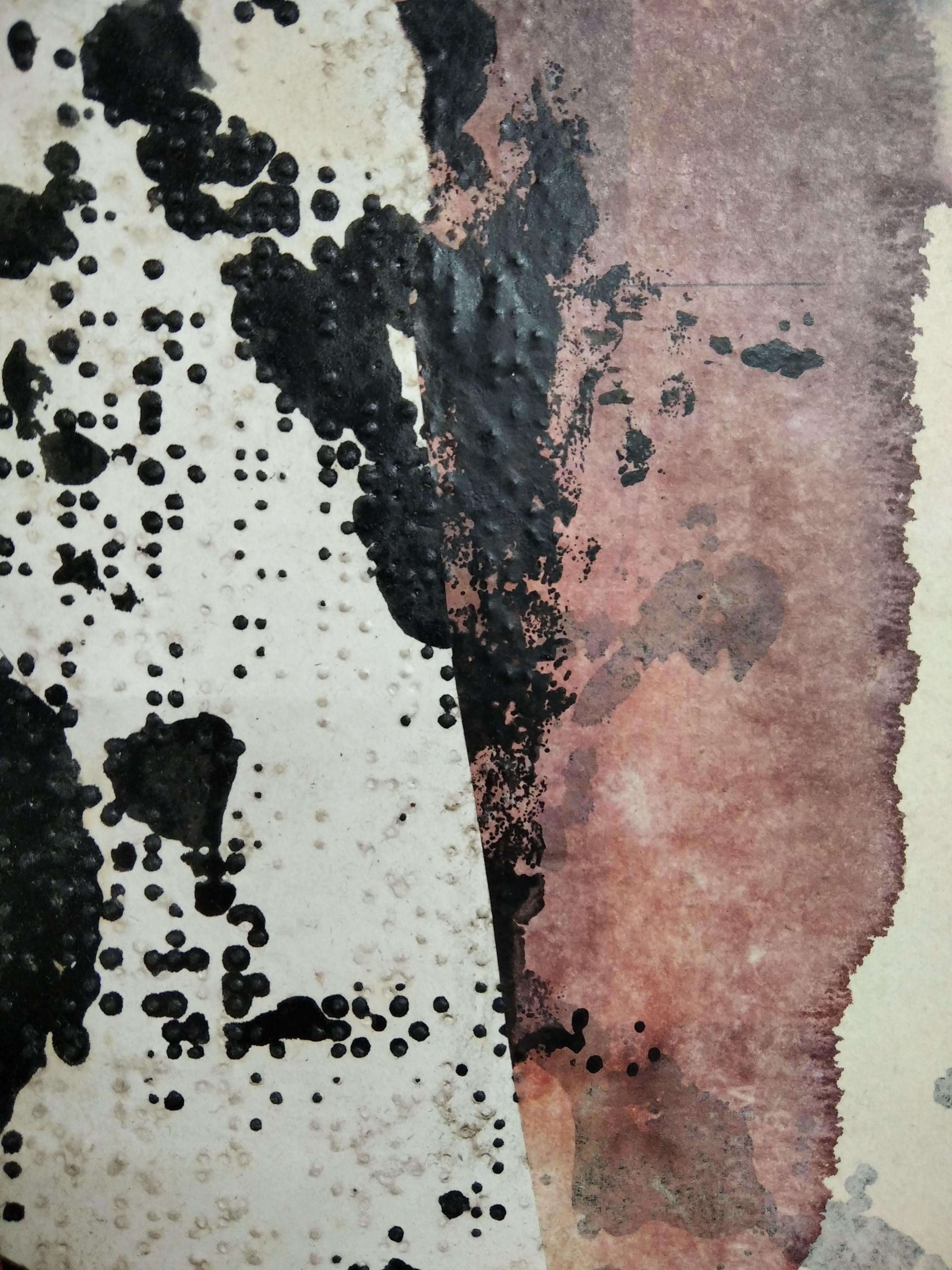 Hiendas - Abstrait Mixed Media Art par M.M Calvo 