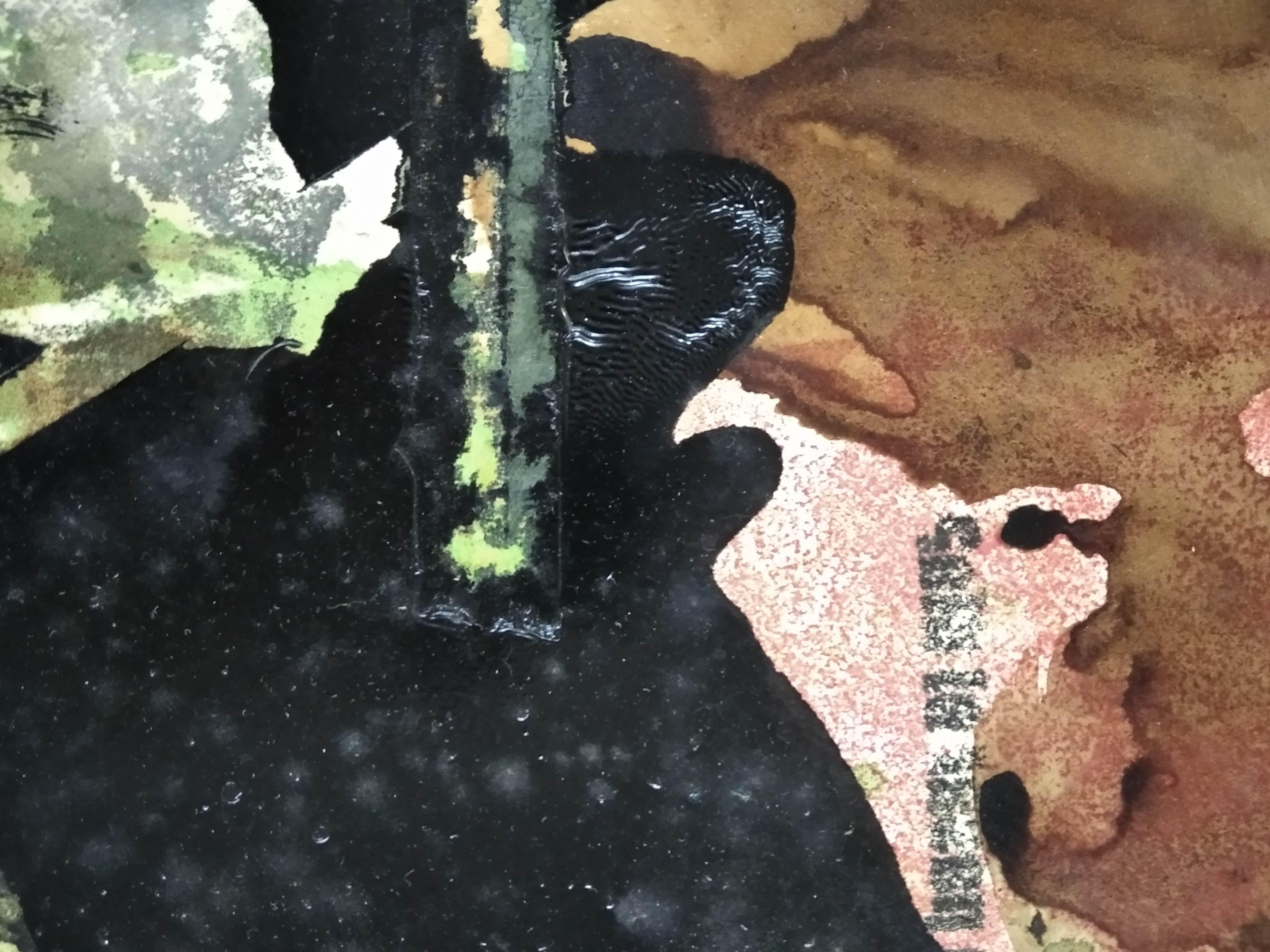 Senza titolo - Painting Astratto di M.M Calvo 