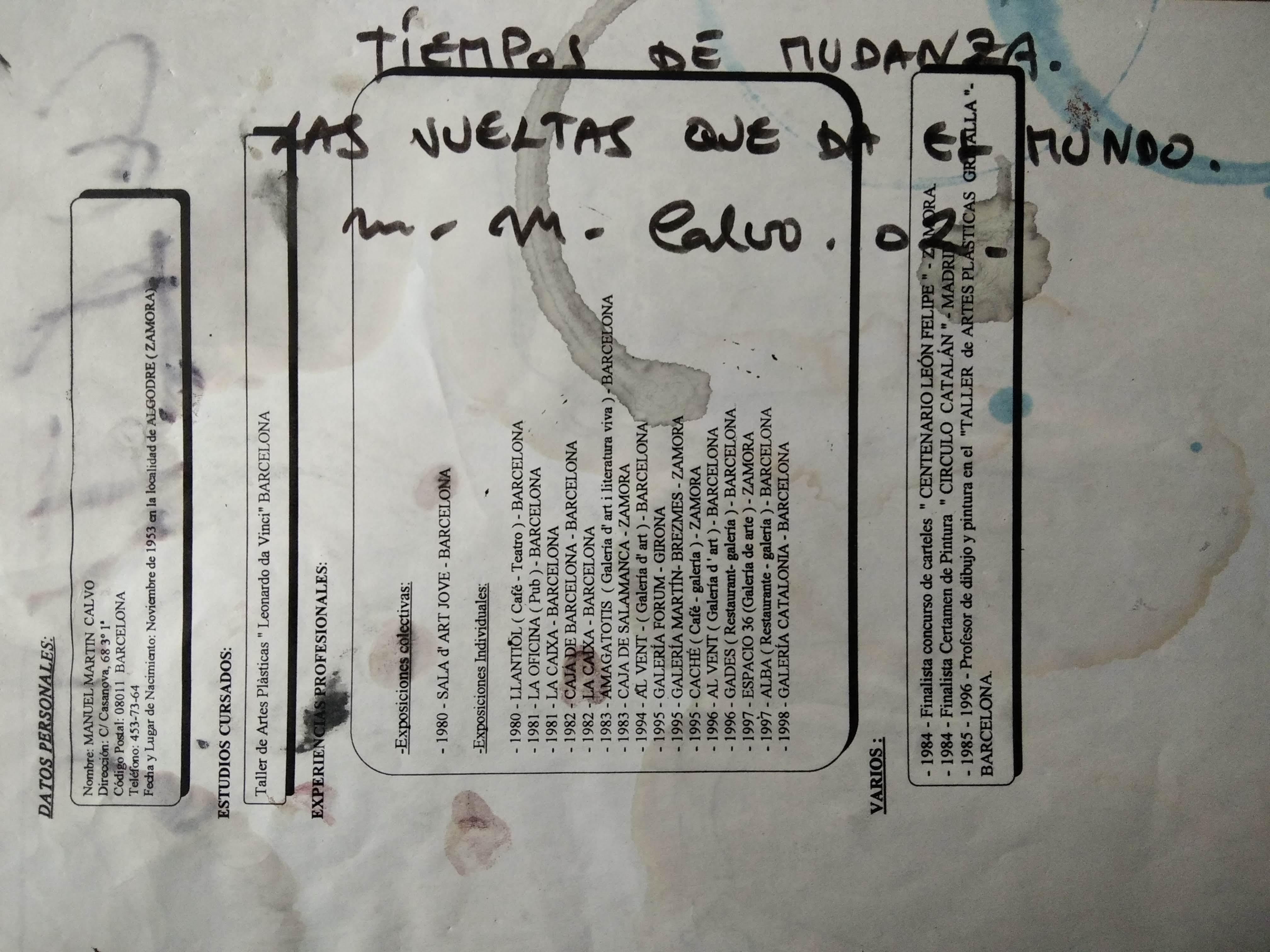 Senza titolo - Painting di M.M Calvo 