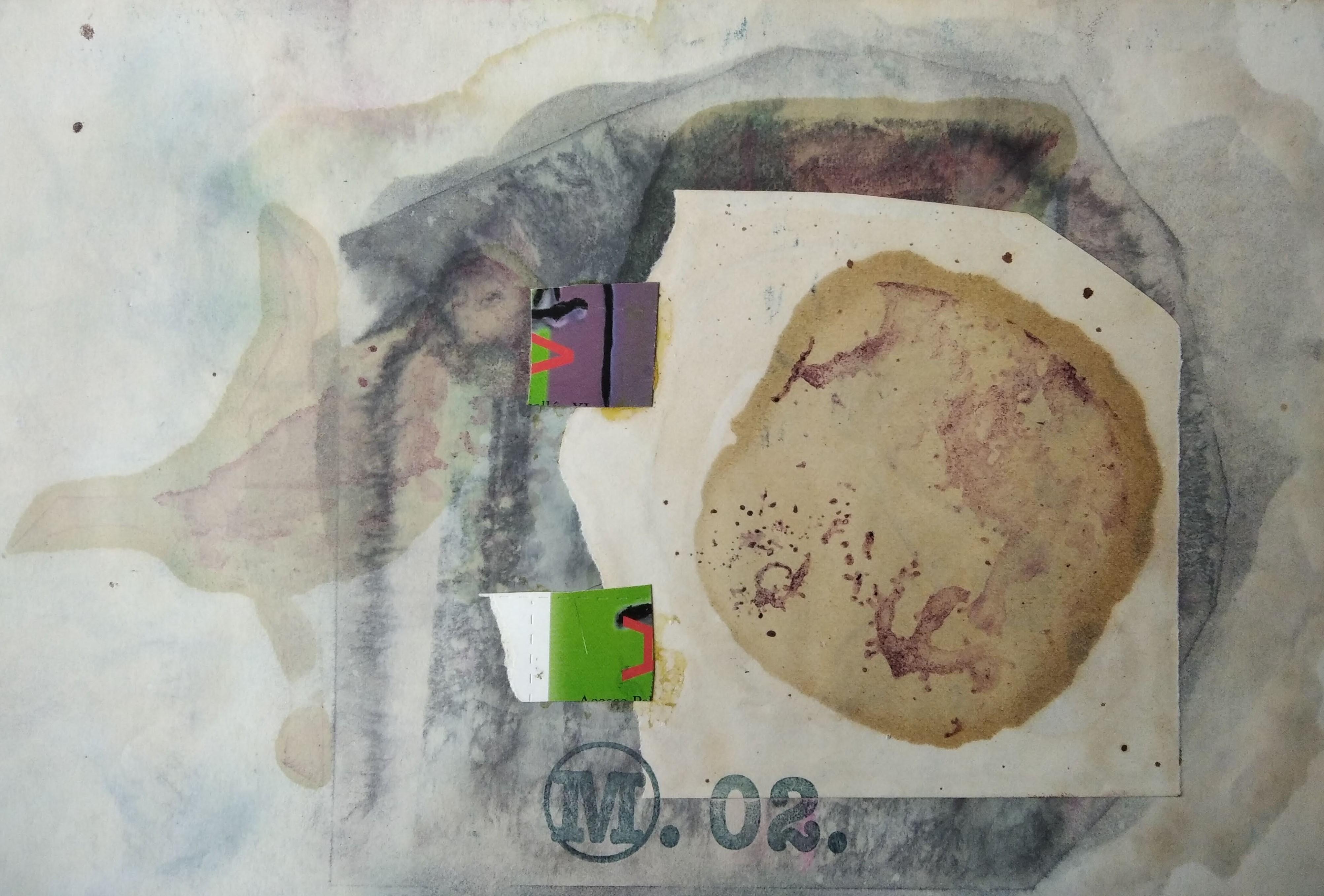 Senza titolo - Painting di M.M Calvo 