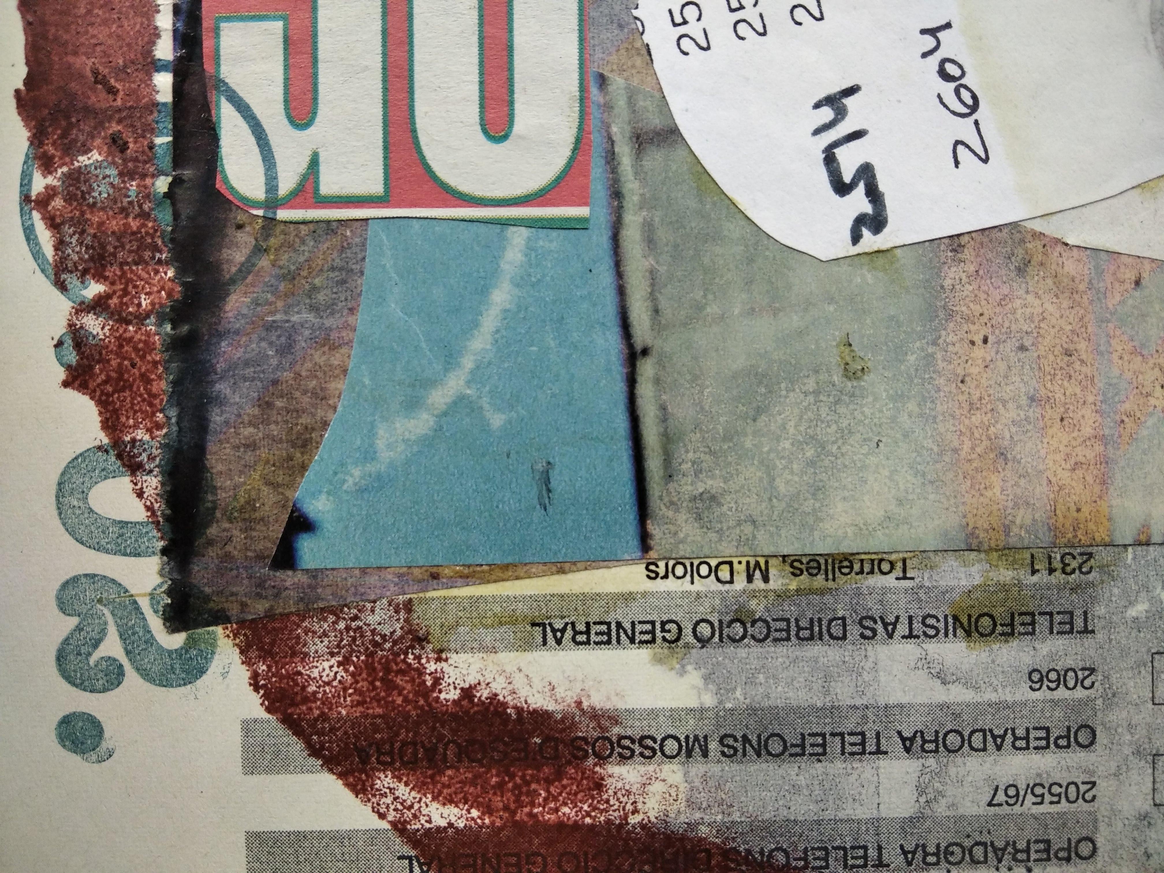 Senza titolo - Painting Astratto di M.M Calvo 