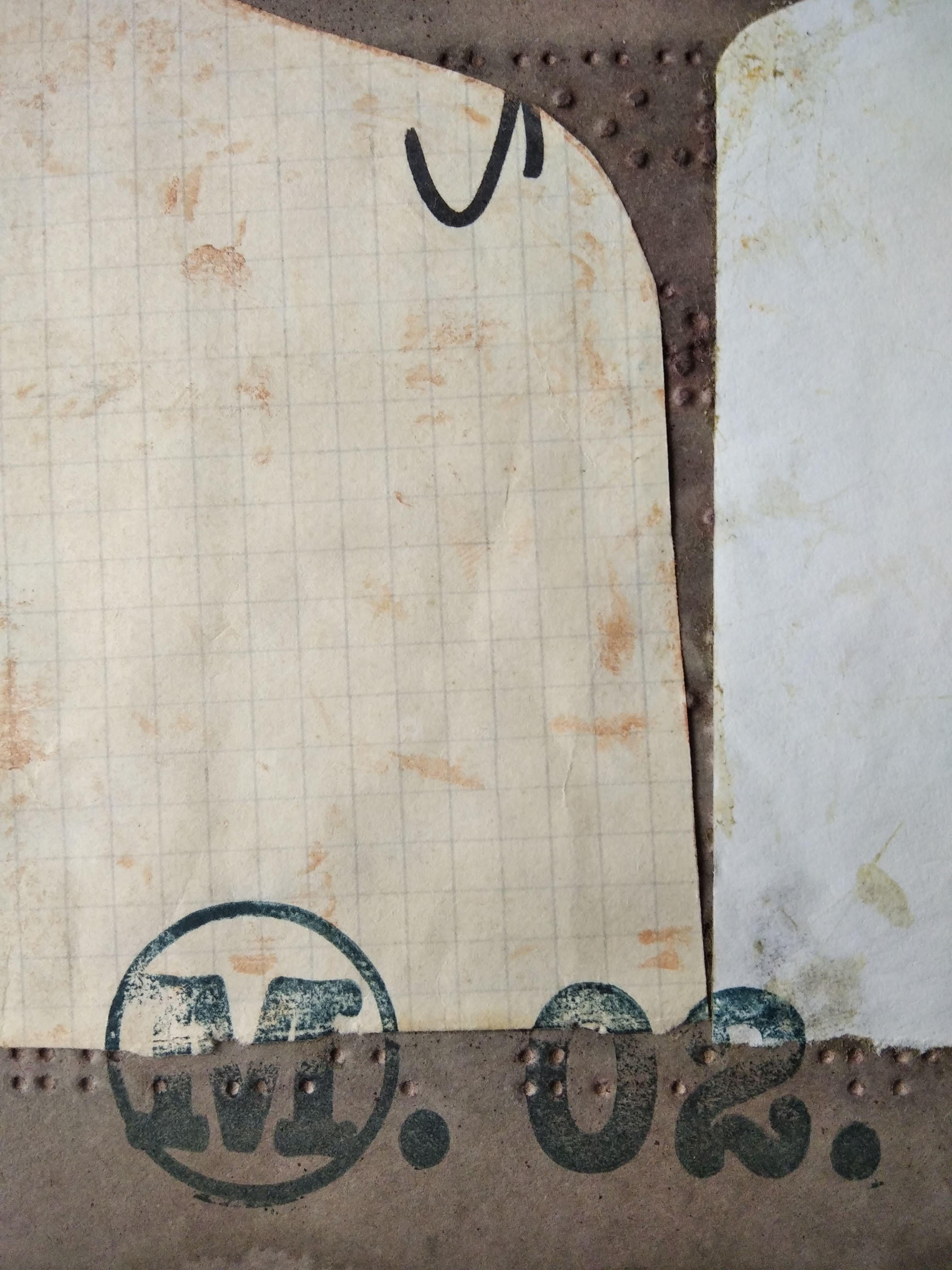 Senza titolo - Painting Astratto di M.M Calvo 