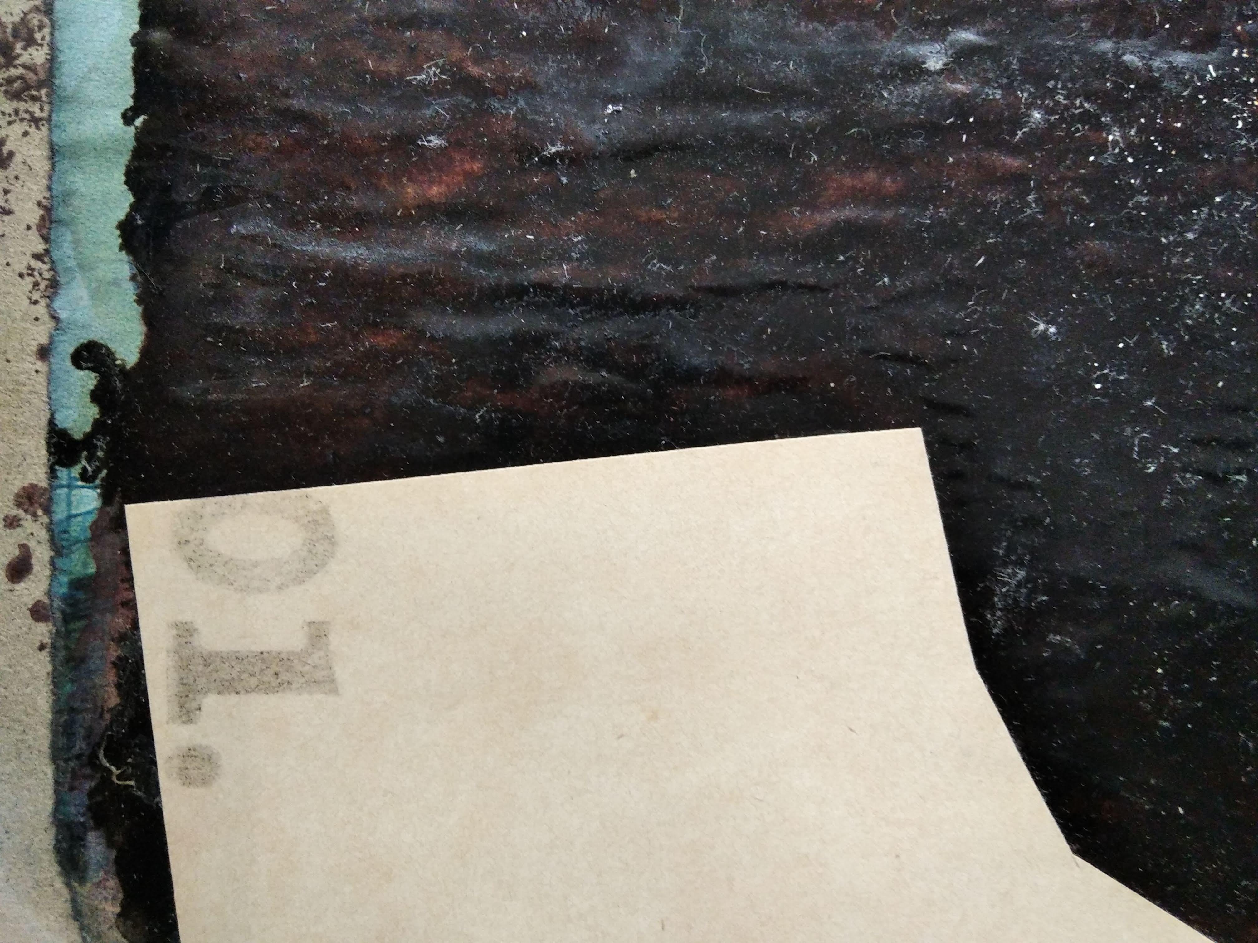 Senza titolo - Painting Astratto di M.M Calvo 