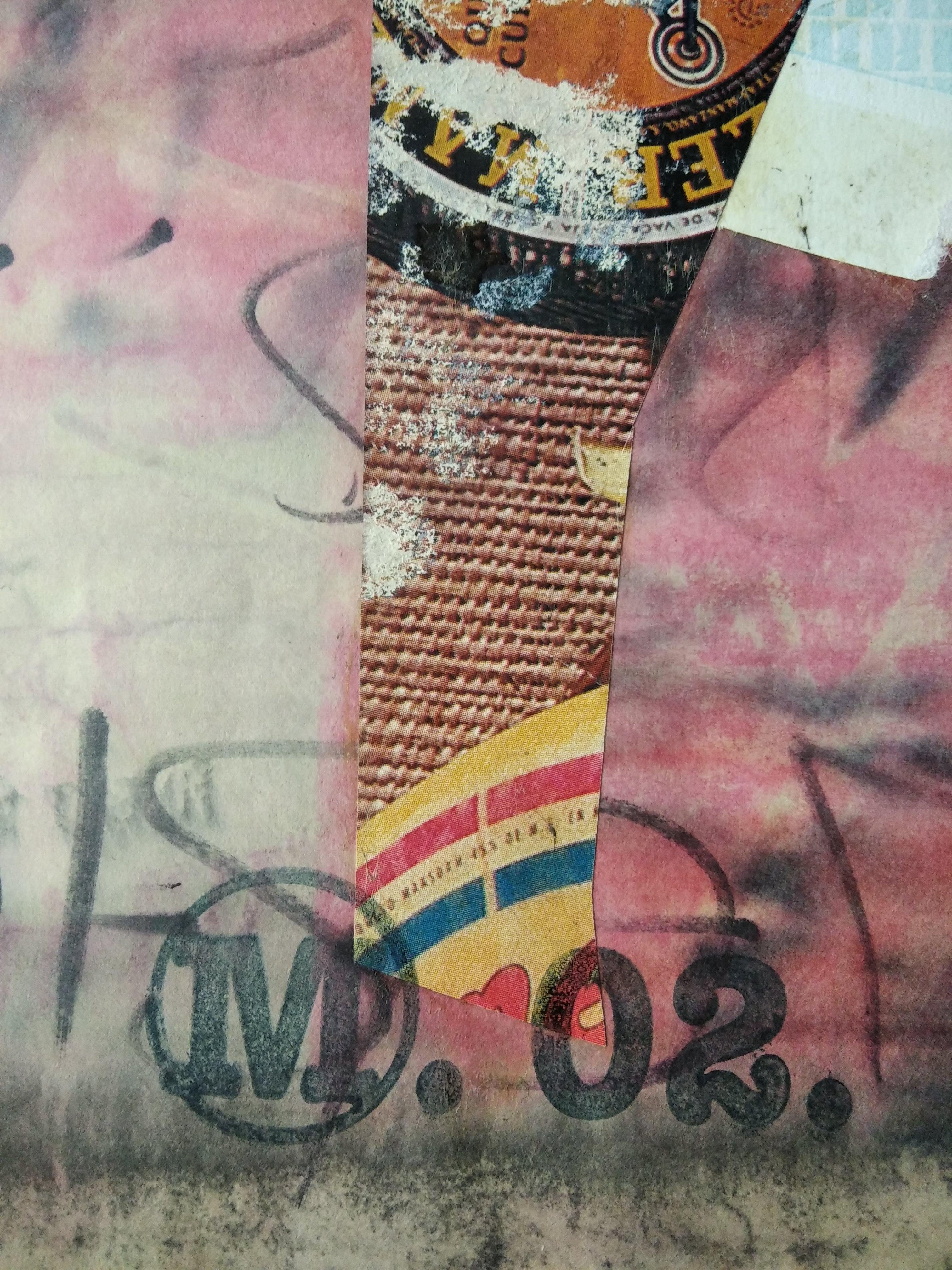 Senza titolo - Painting Astratto di M.M Calvo 