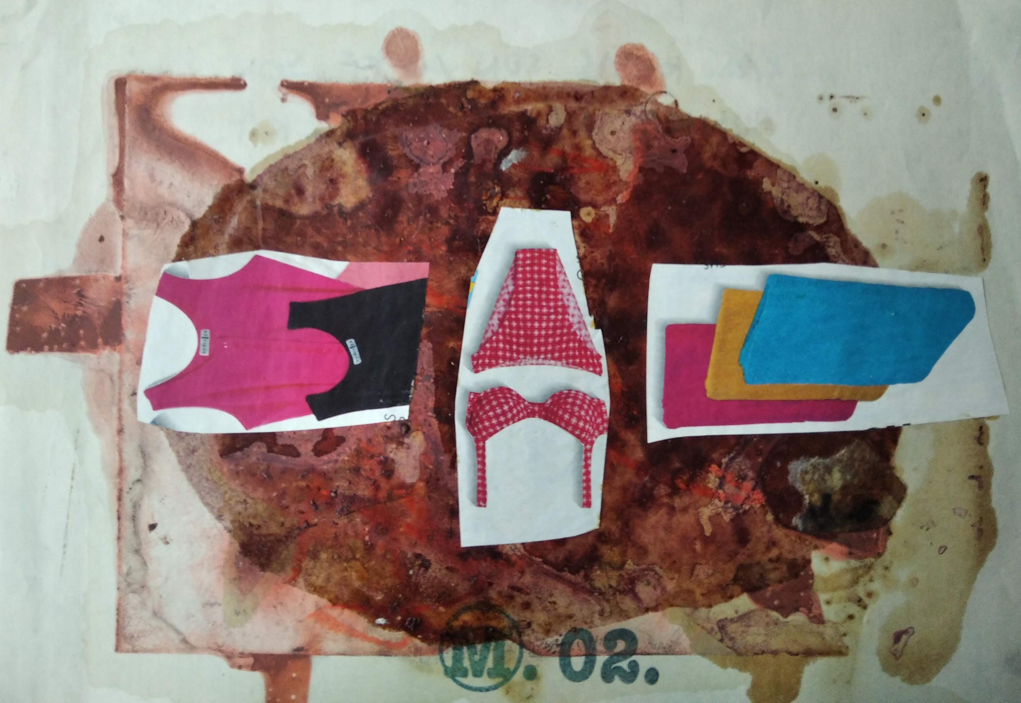 Senza titolo - Abstract Painting Grigio di M.M Calvo 