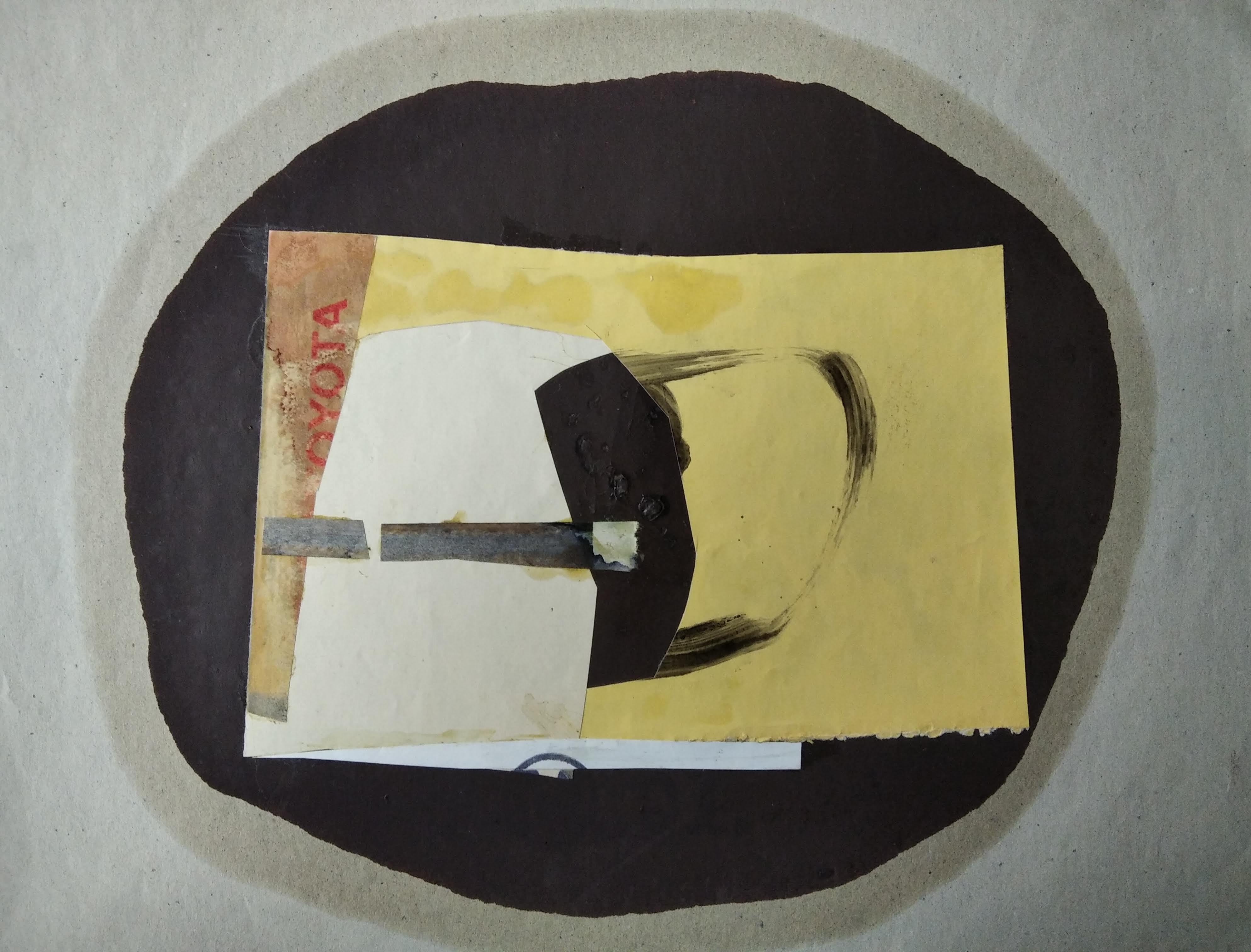 Senza titolo - Abstract Painting Grigio di M.M Calvo 