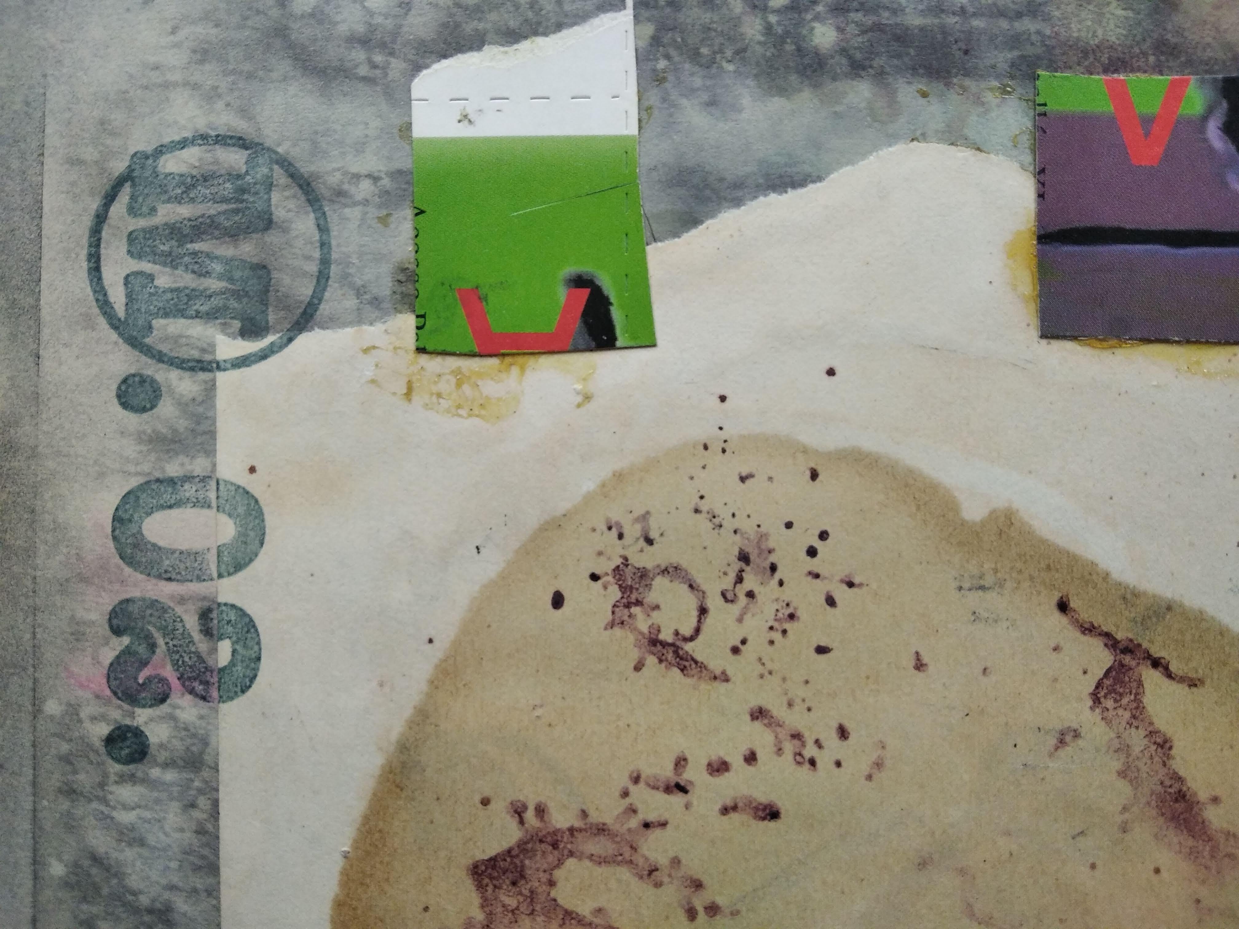 Senza titolo - Abstract Painting Grigio di M.M Calvo 