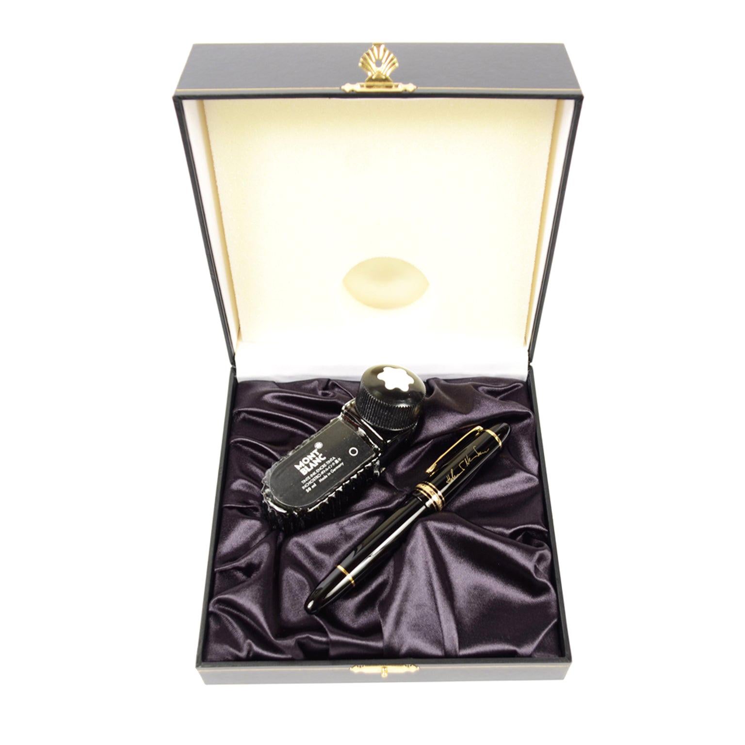 Mm Mont Blanc Meisterstuck 149 Signed by Helmut Newton