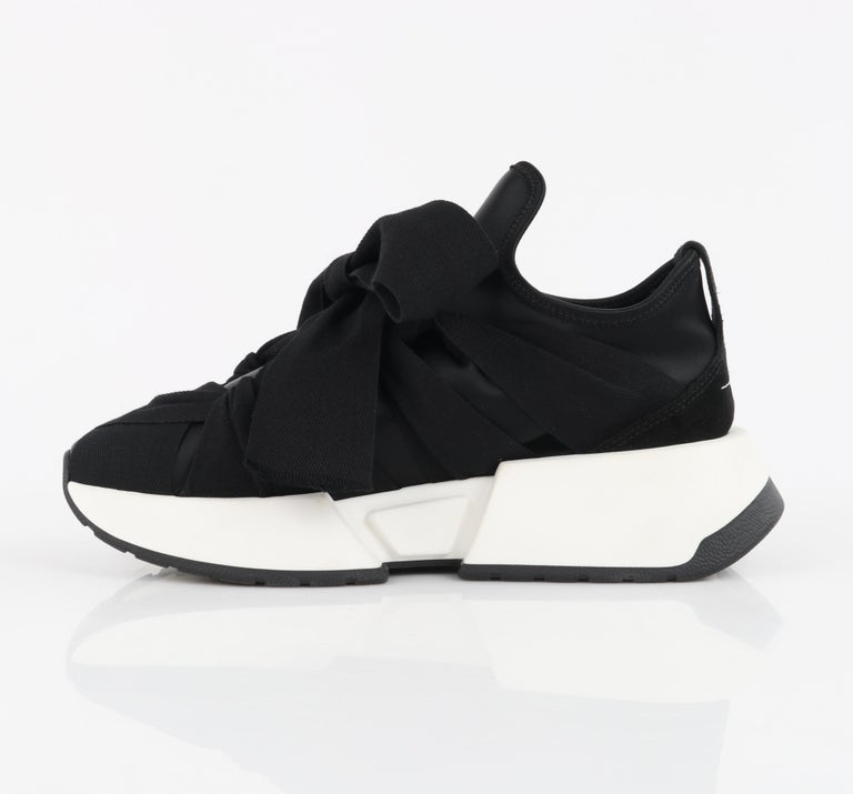 Maison margiela ribbon sneakers hotsell