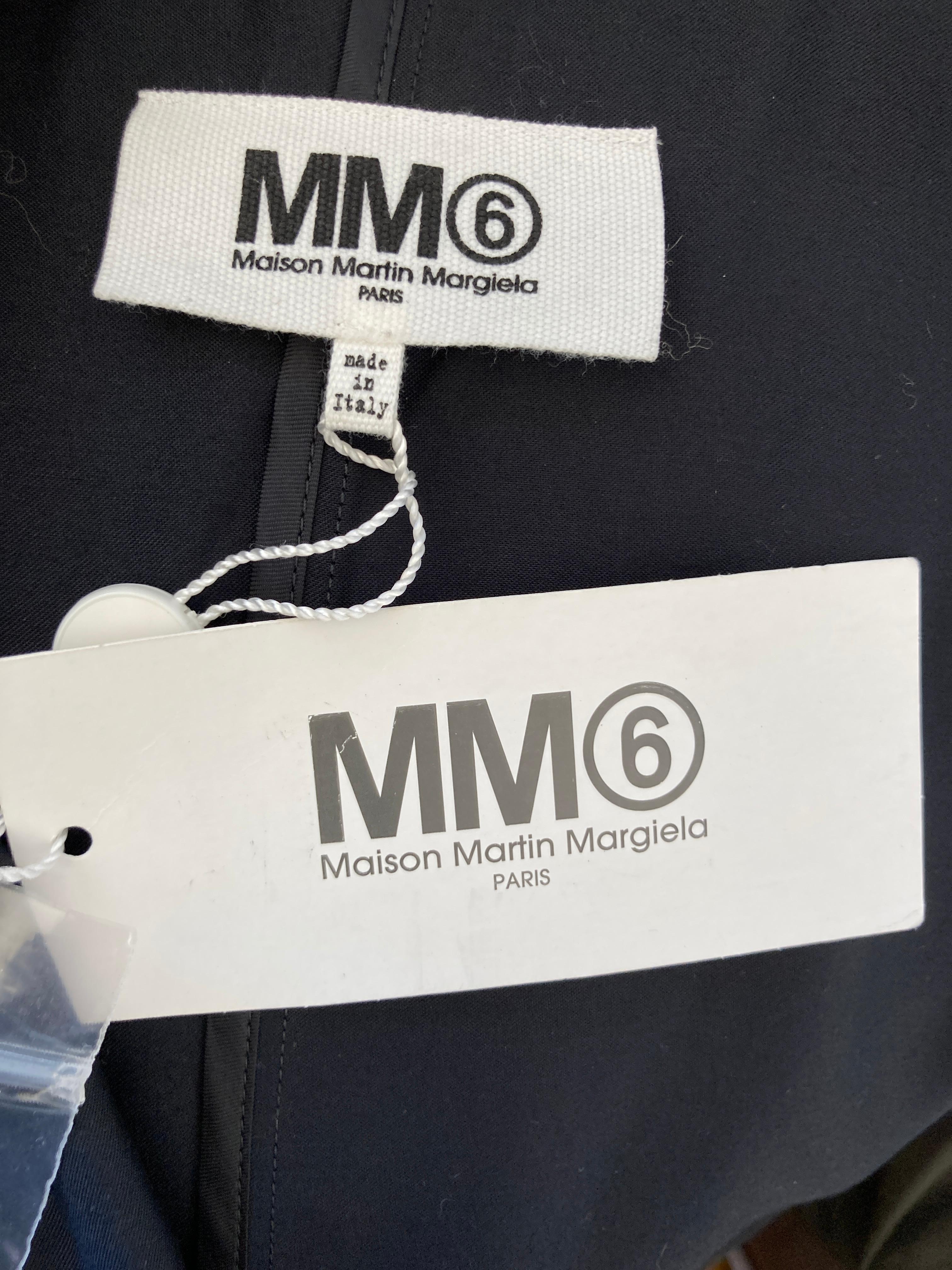 Maison Martin Margiela Black Satin Jumpsuit sleeveless Tie back For Sale 6