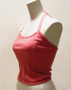 MM6 Maison Martin Margiela Short Halter Top