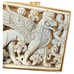 Designer Pendant Necklace Winged Griffin Lapis Metropolitan Museum of Art MMA