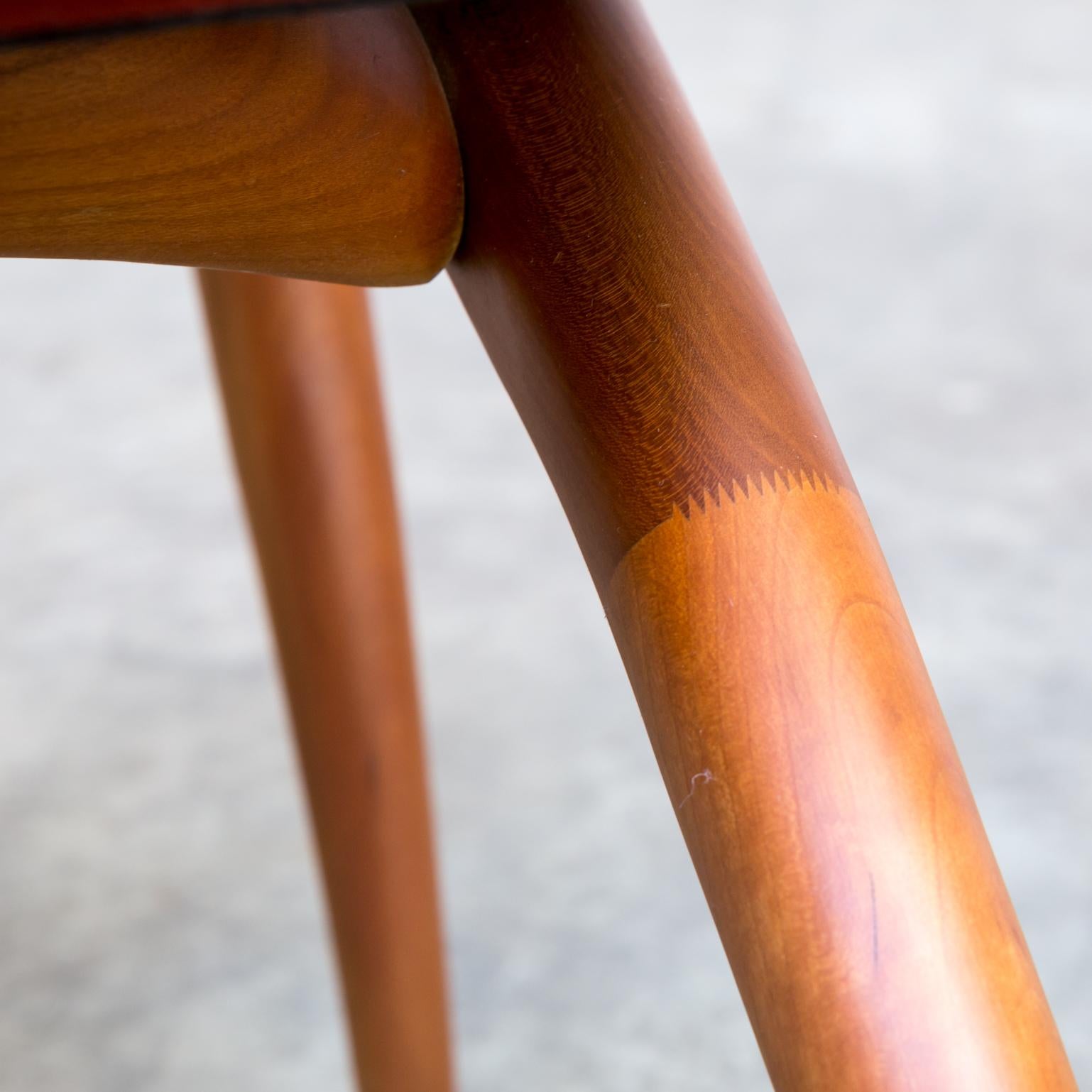 M.Marconato & T. Zappa ‘Retro’ Dining Chair for Porada Set of 6 For Sale 6