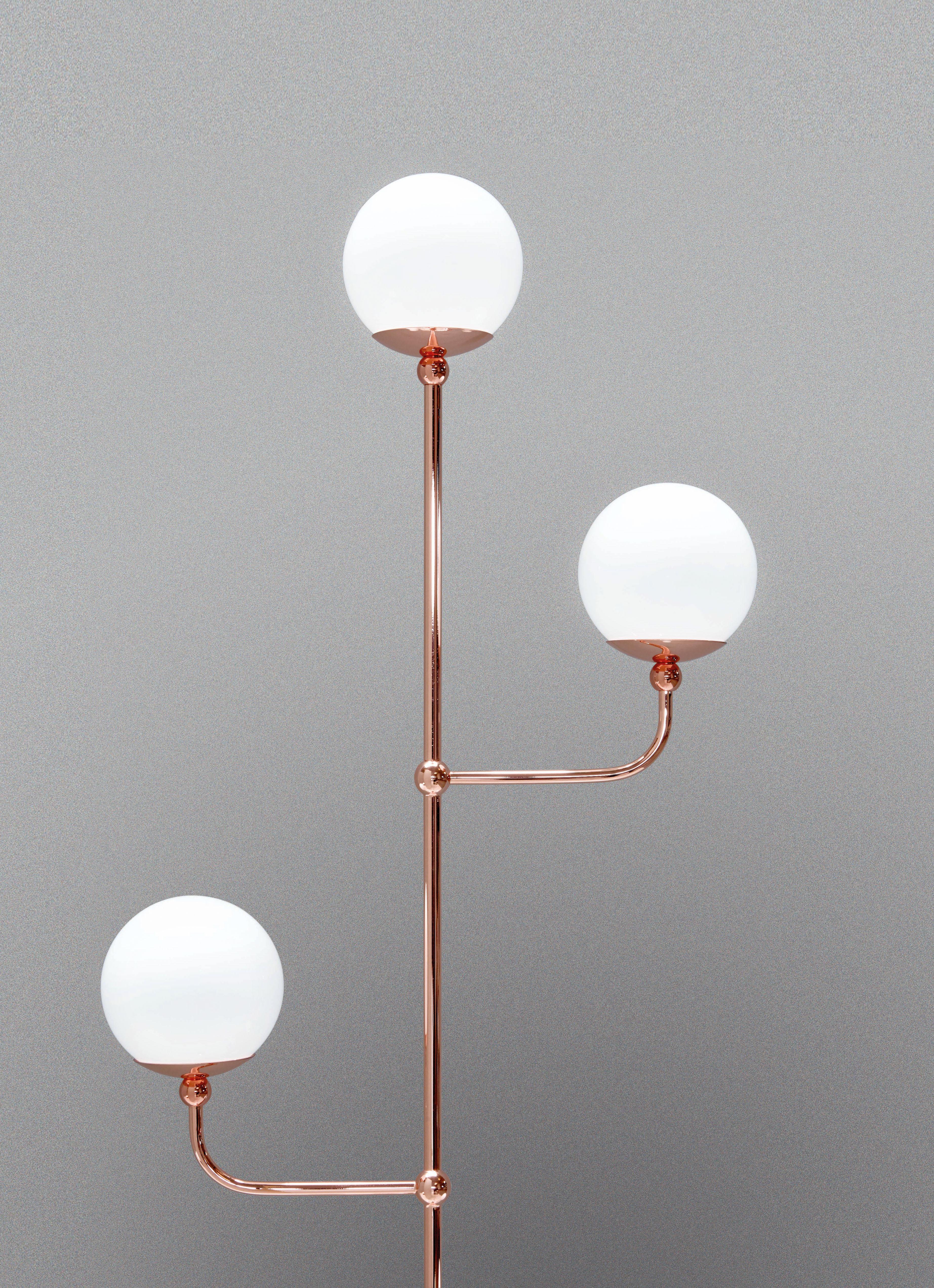Italian MMM Dots Floor Lamp by MM Lampadari For Sale