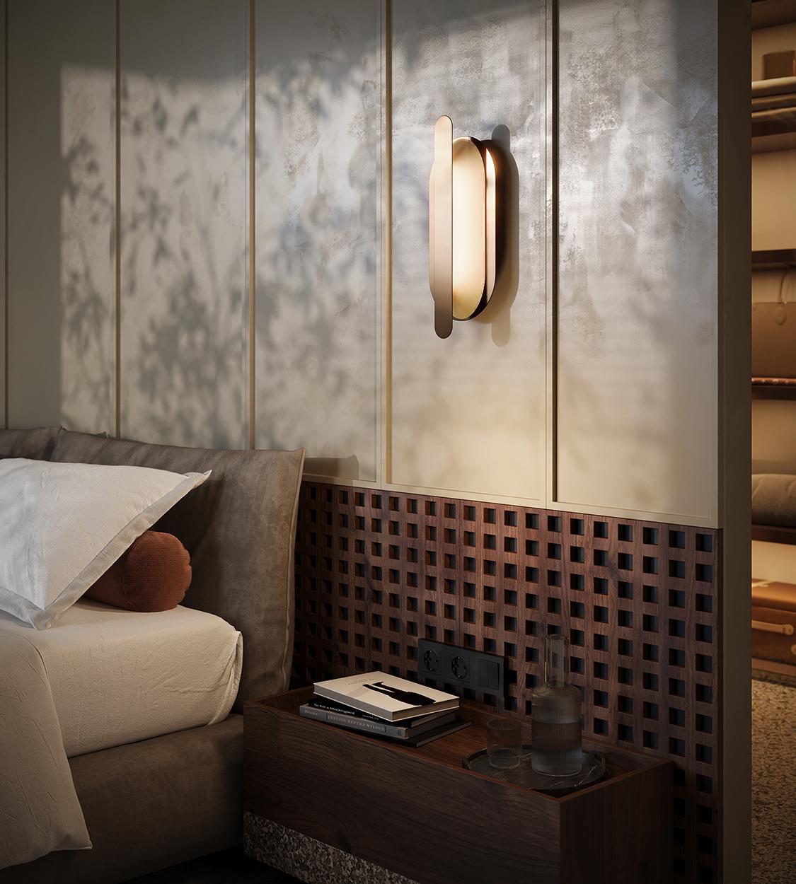 Post-Modern MMM Loop Wall Lamp by MM Lampadari For Sale