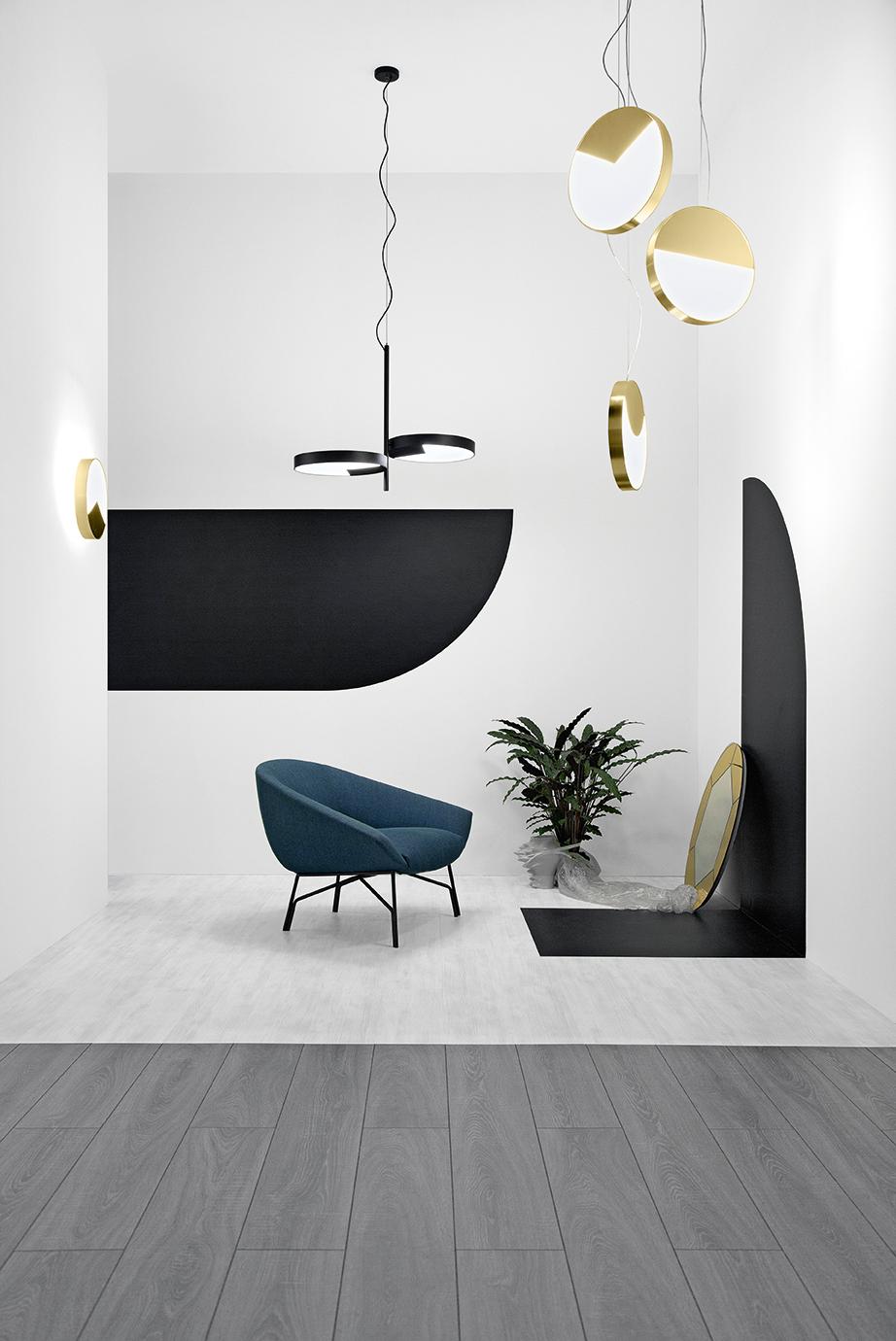 XXI secolo e contemporaneo Lampada a sospensione MMM Moonlight di MM Lampadari in vendita