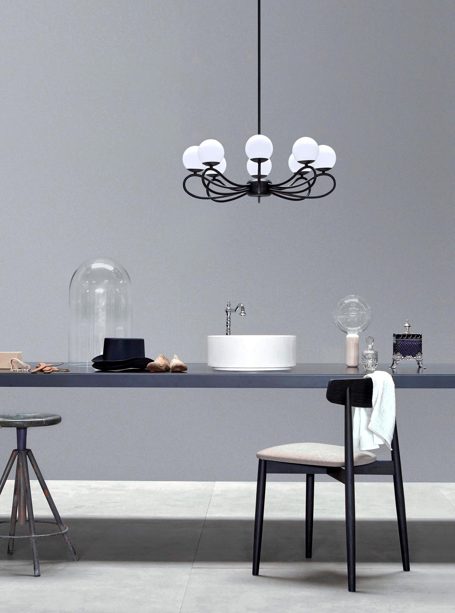 Other MMM Papillon 8 Chandelier by MM Lampadari For Sale