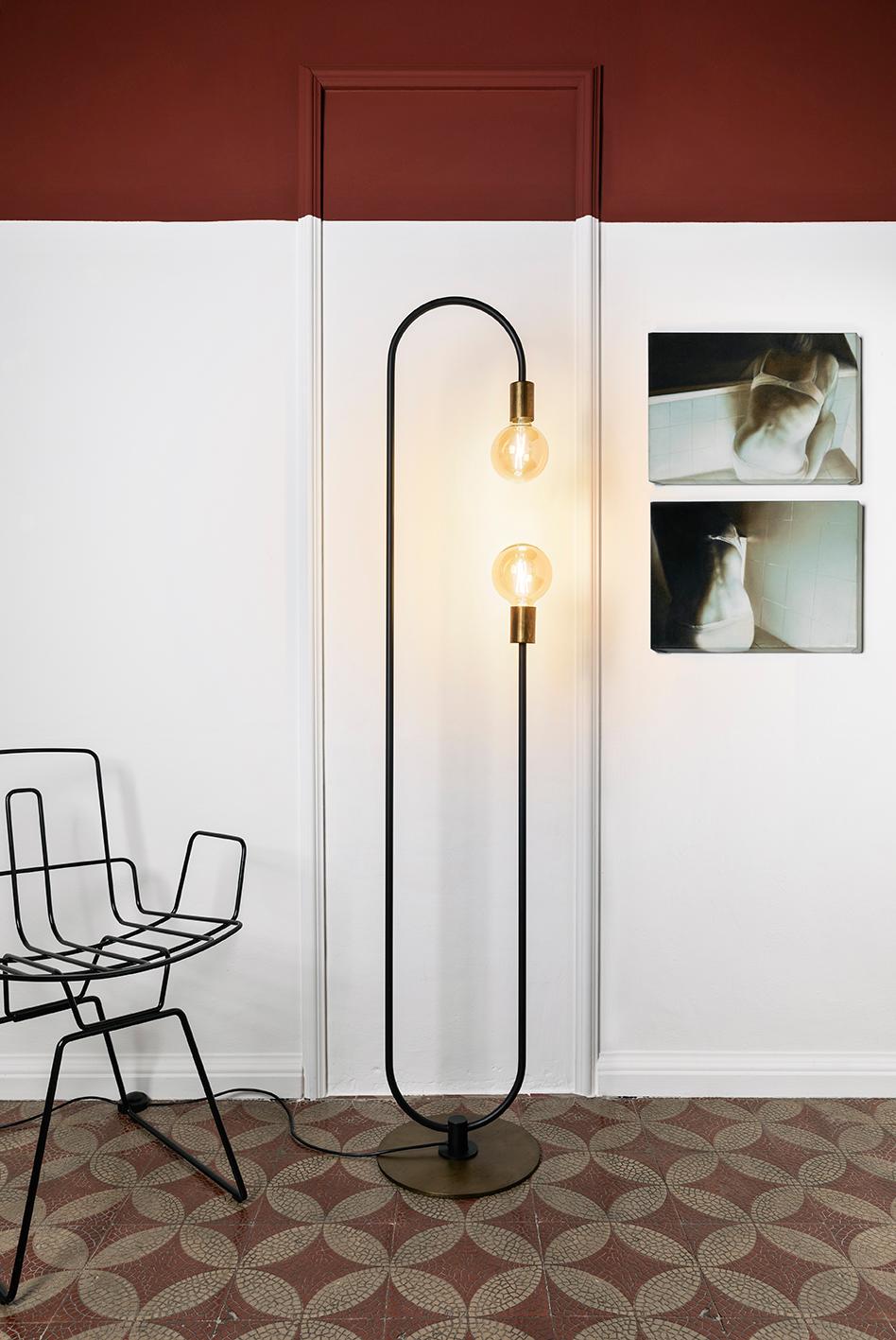 Post-Modern MMM Paramount Floor Lamp by MM Lampadari For Sale