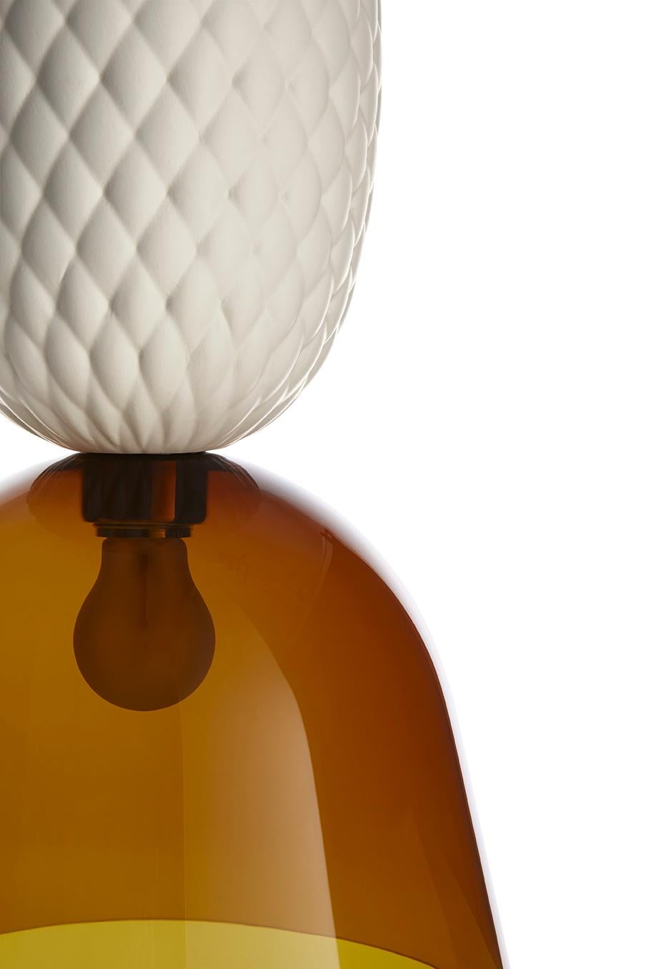 XXI secolo e contemporaneo Lampada a sospensione MMM Pineapple di MM Lampadari in vendita