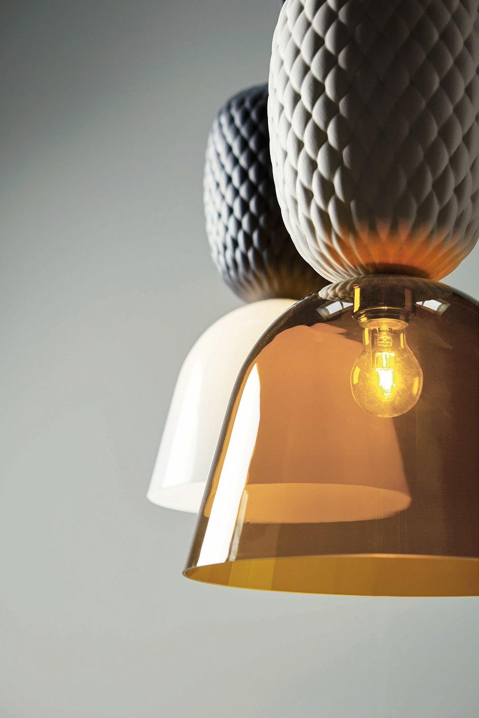 Metallo Lampada a sospensione MMM Pineapple di MM Lampadari in vendita