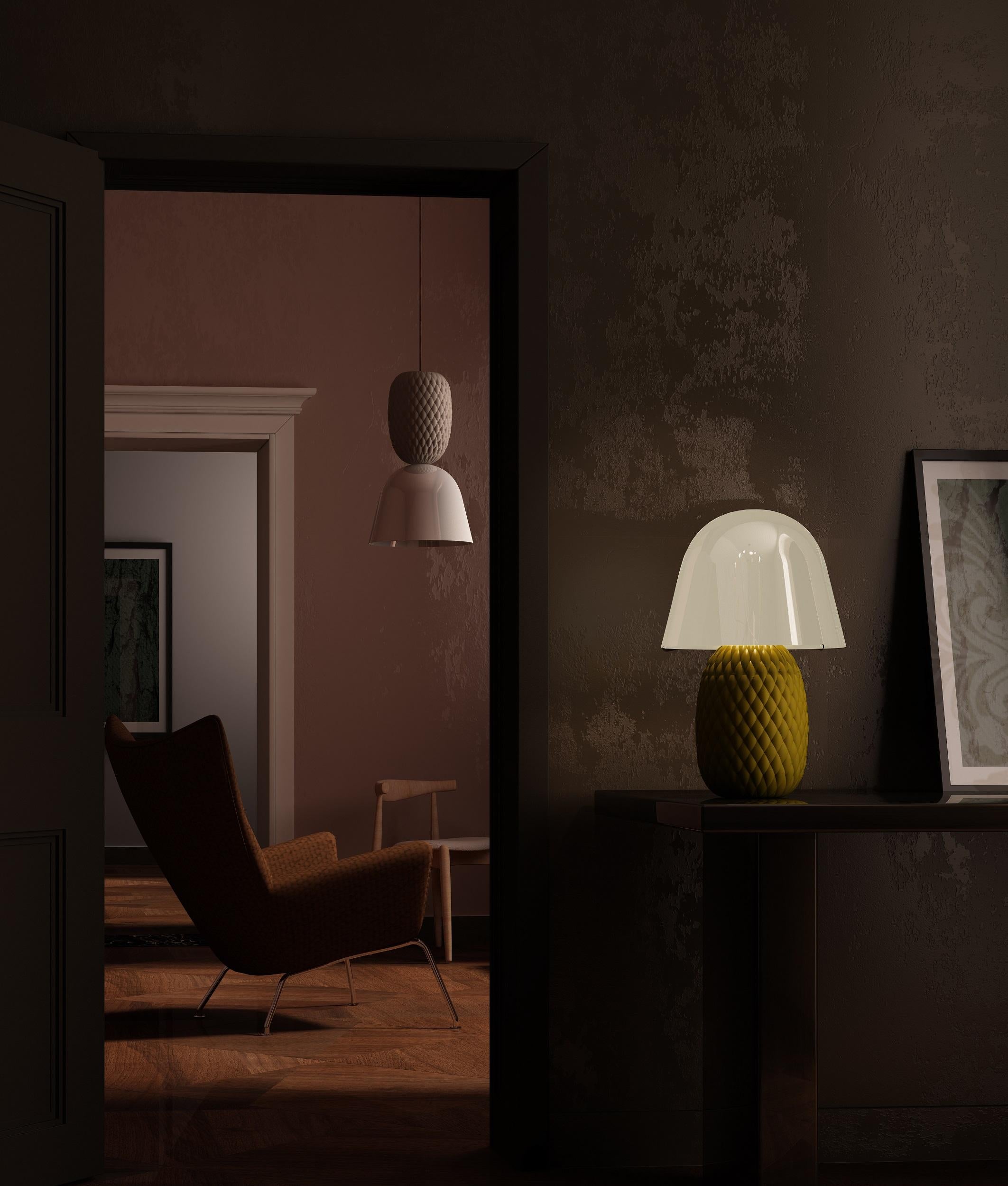 MMM Pineapple Table Lamp by MM Lampadari In New Condition For Sale In Geneve, CH
