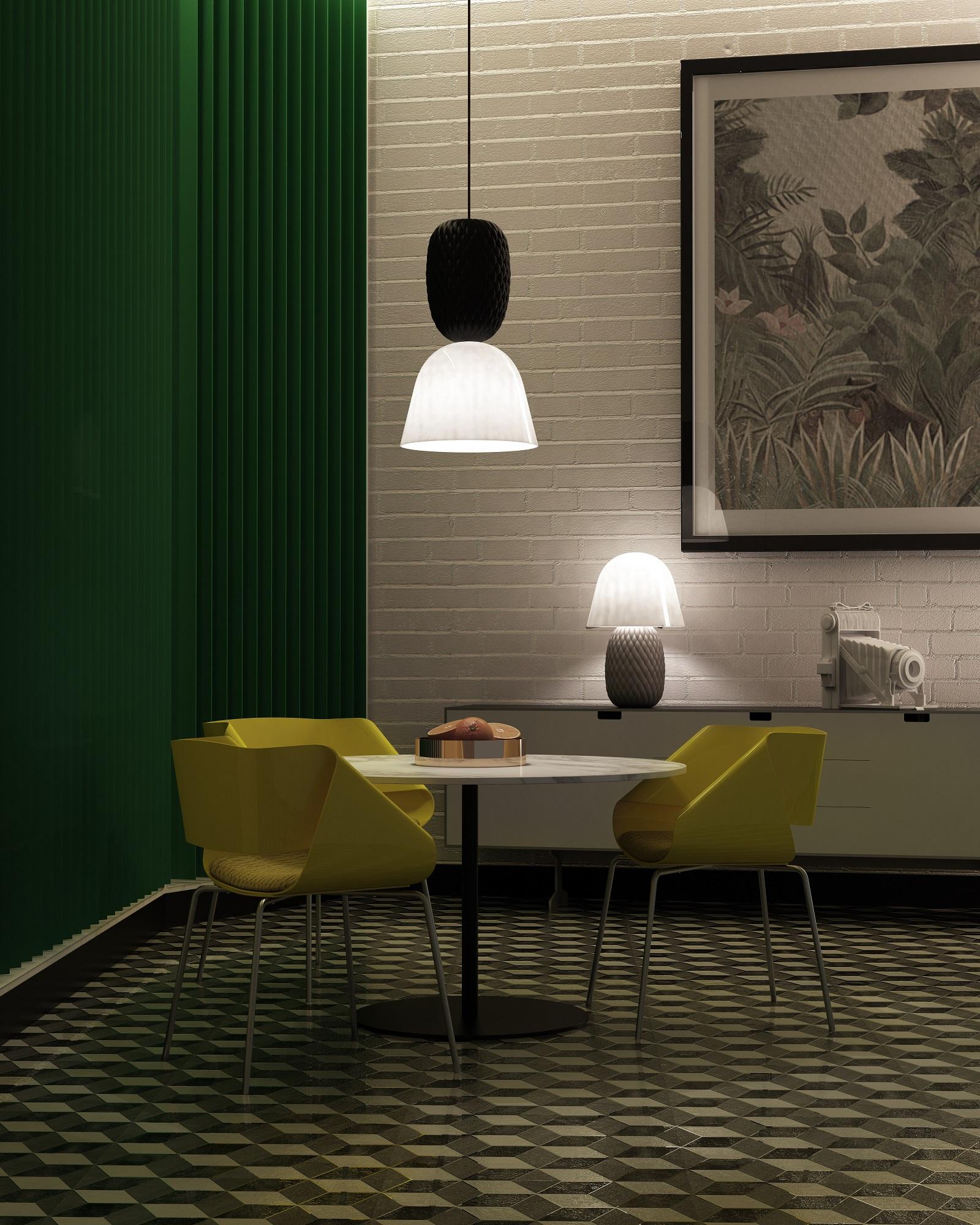 Contemporary MMM Pineapple Table Lamp by MM Lampadari For Sale