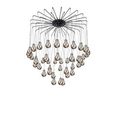 MMM Rain 45 Frosted Glass Pendant Lamp by MM Lampadari