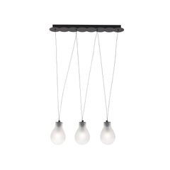 MMM Rain B3 Frosted Glass Pendant Lamp by MM Lampadari