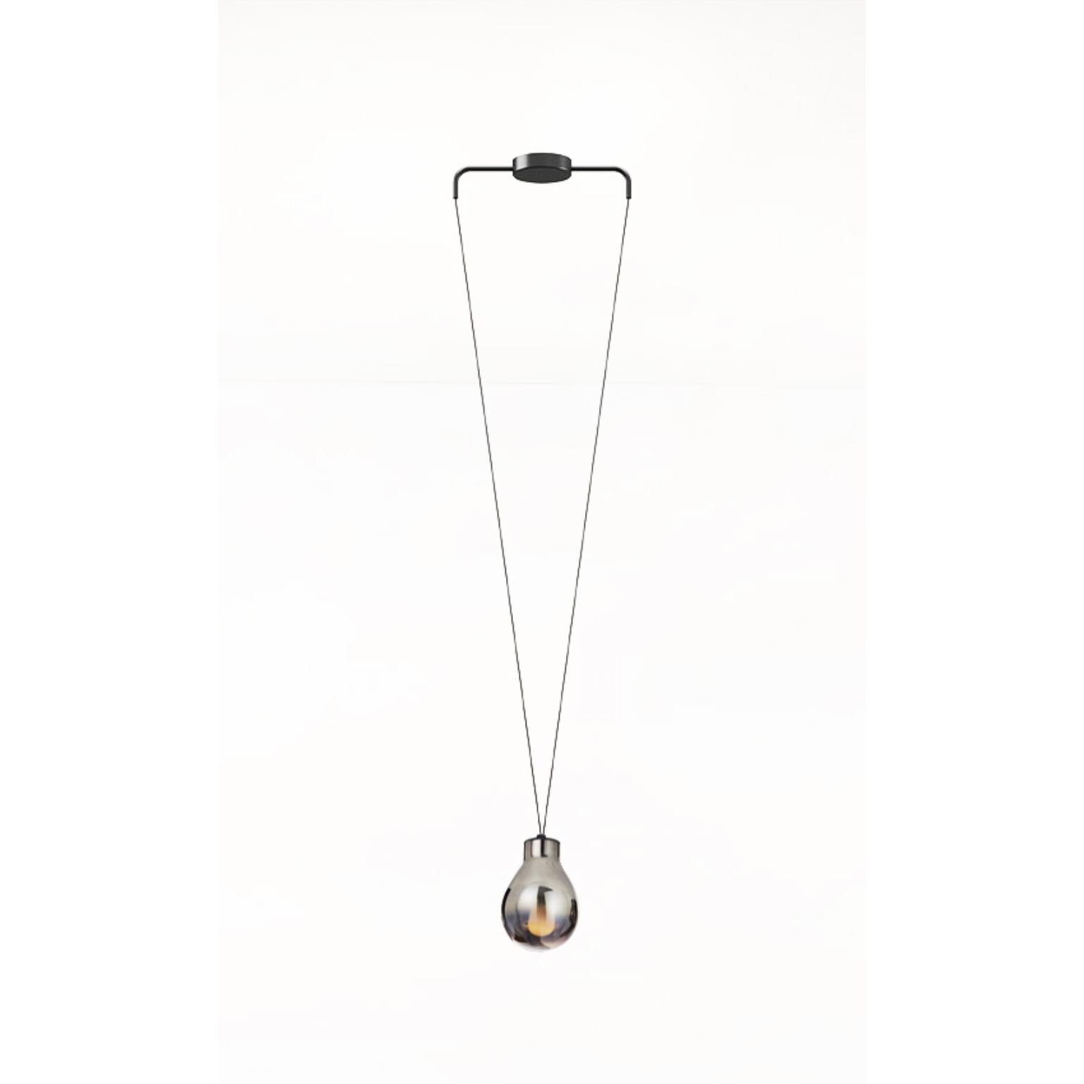 MMM Rain Lámpara Colgante de Cristal Esmerilado by MM Lampadari Otro en venta