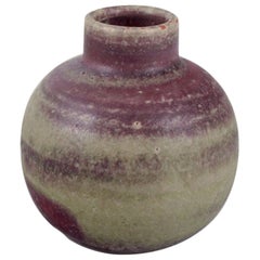 Mobach, Netherlands, unique vase in glazed ceramic. 1960s/70s Mobach, Netherlands, unique vase in glazed ceramic. 1960s/70s