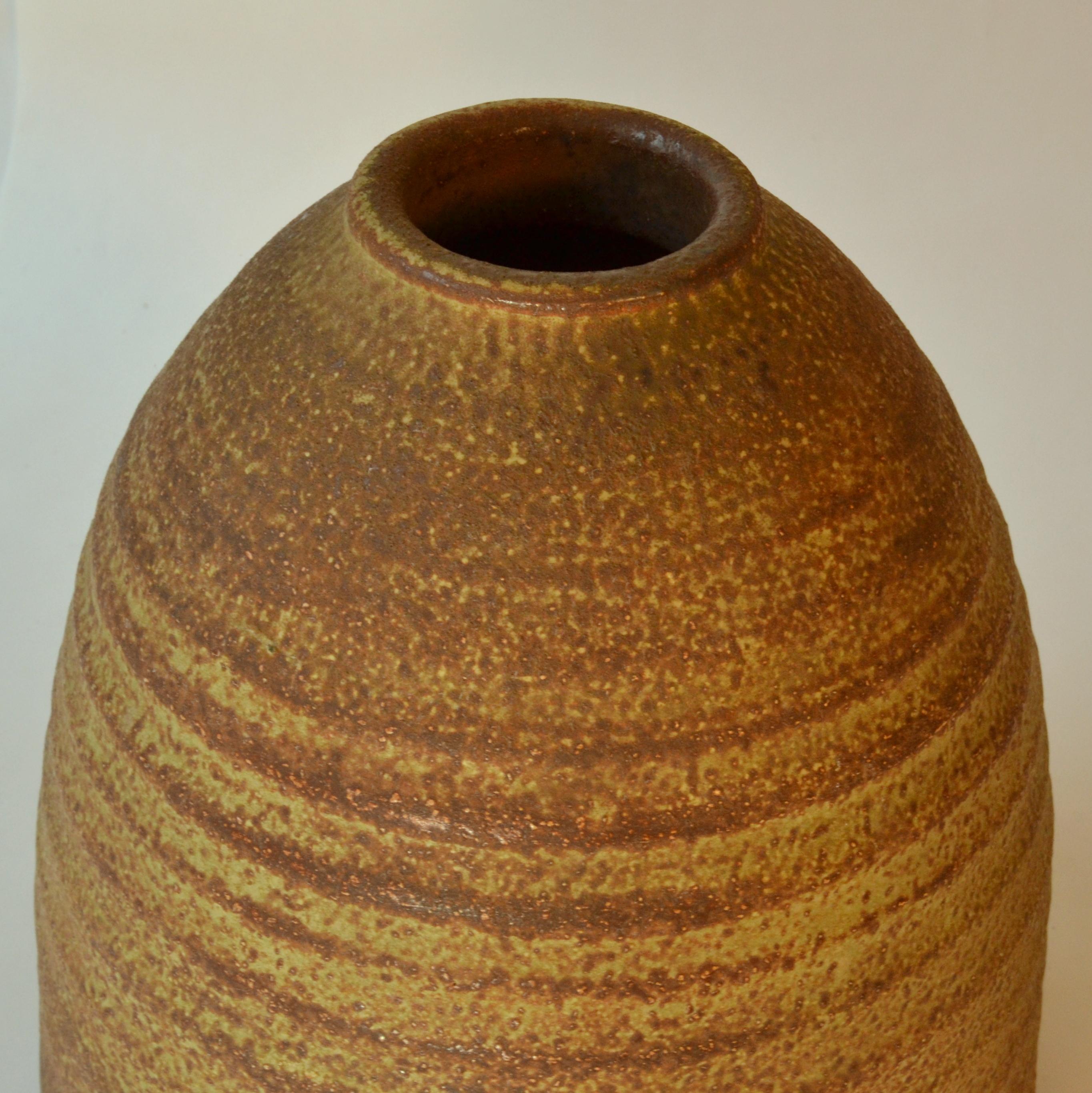 Mobach Studio Pottery Vases in Beehive Shape For Sale 3