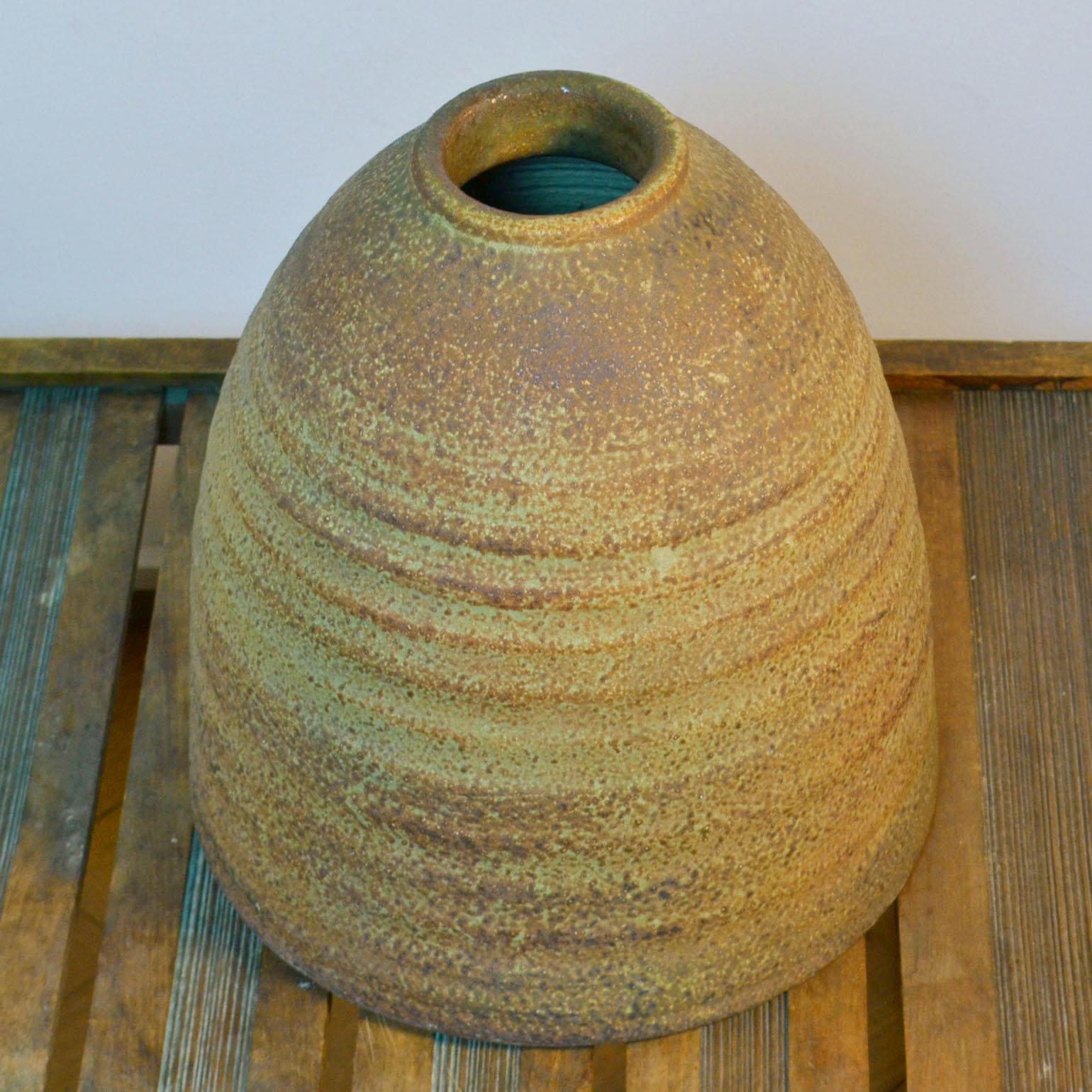 Mobach Studio Pottery Vases in Beehive Shape For Sale 1