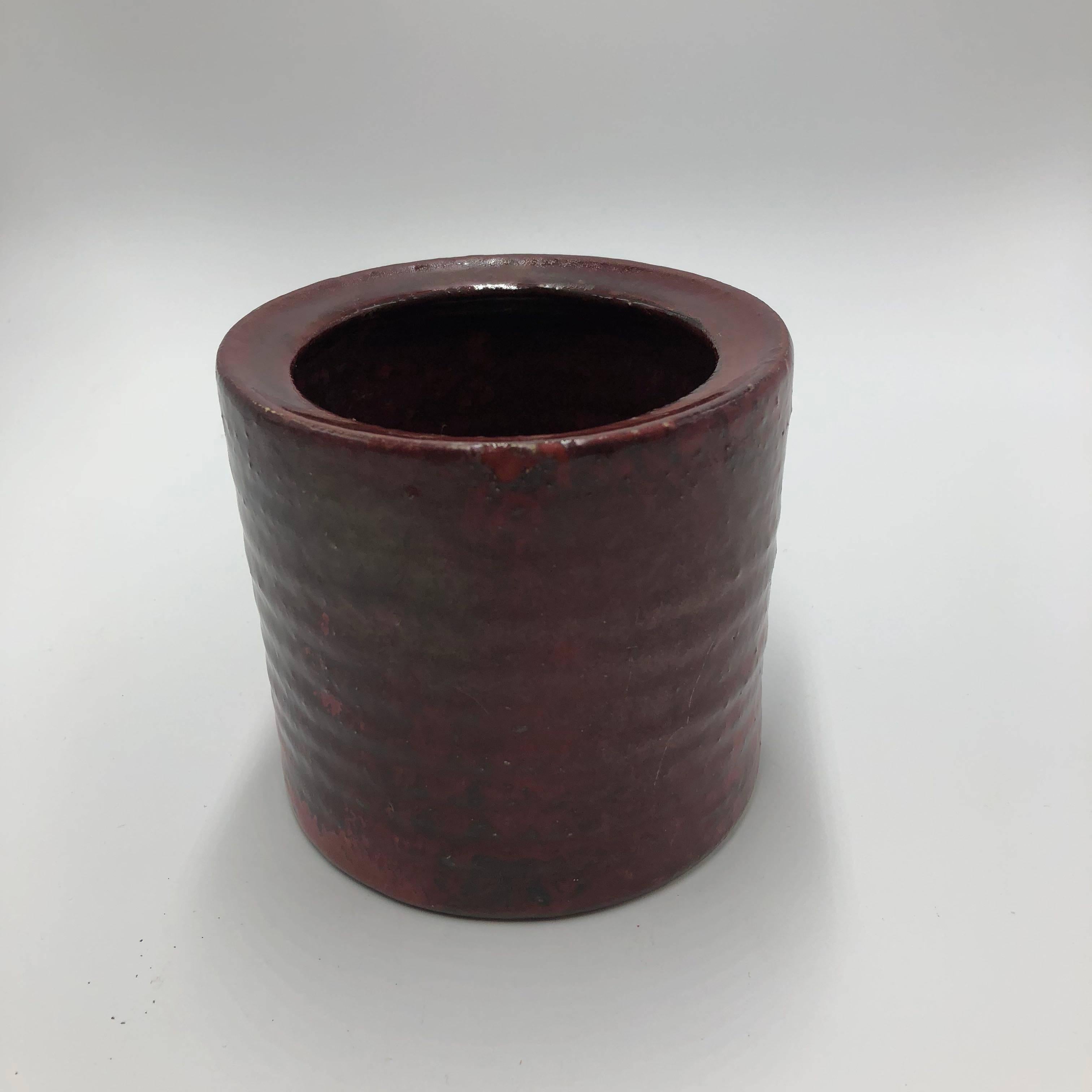 Dutch Mobach Utrecht Vase/Planter 1950s Signed on the Bottom For Sale