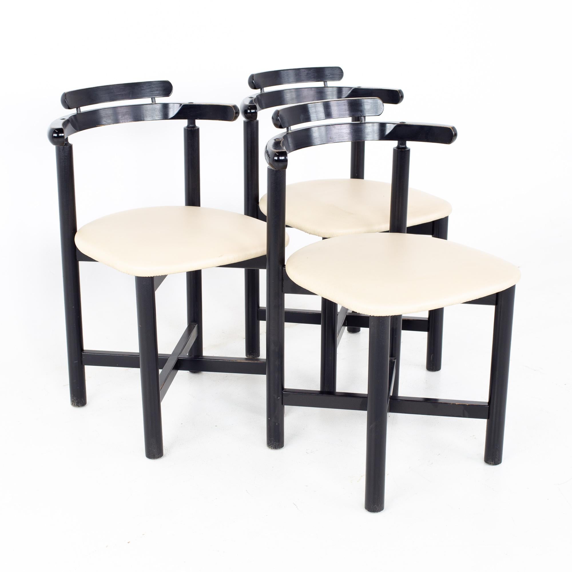 Danish Mobelfabrik Mid Century Small Chairs, Set of 4