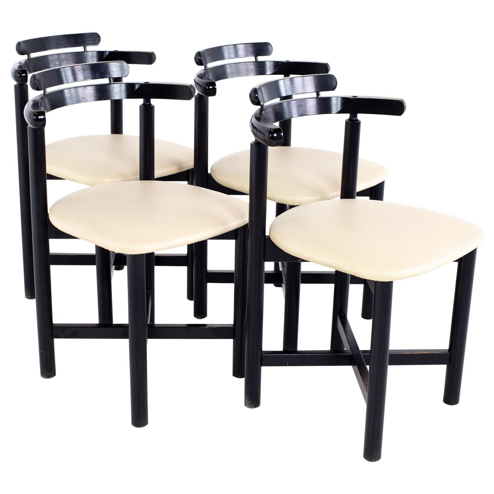 Mobelfabrik Mid Century Small Chairs, Set of 4