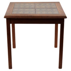 Used Mobelfabrikken Toften Teak End Table with Tile Top