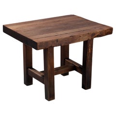 Mobichalet Brutalist Table in Oak 