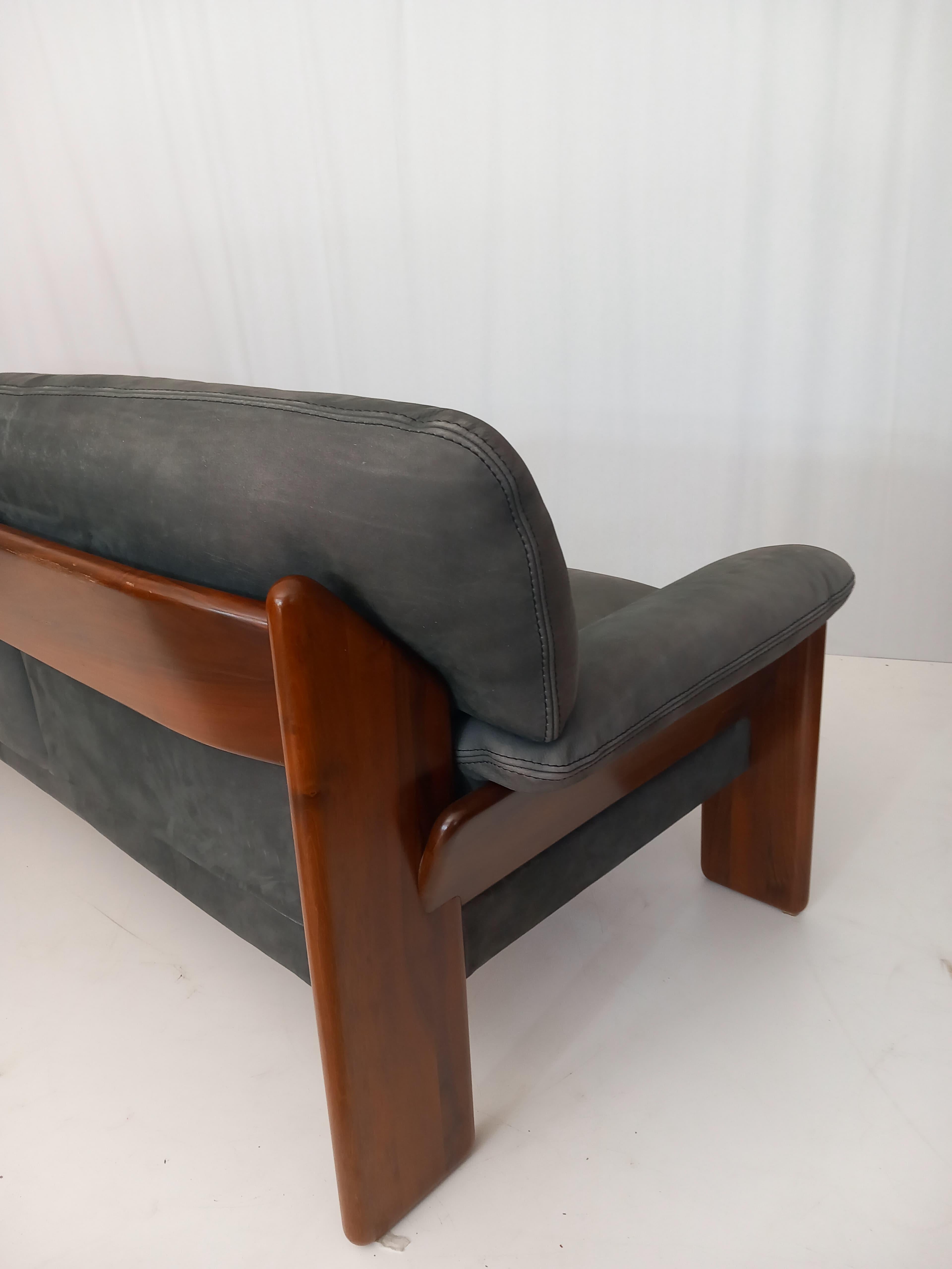 Italian Mobil Girgi Grey Sofa, 70s in vendita