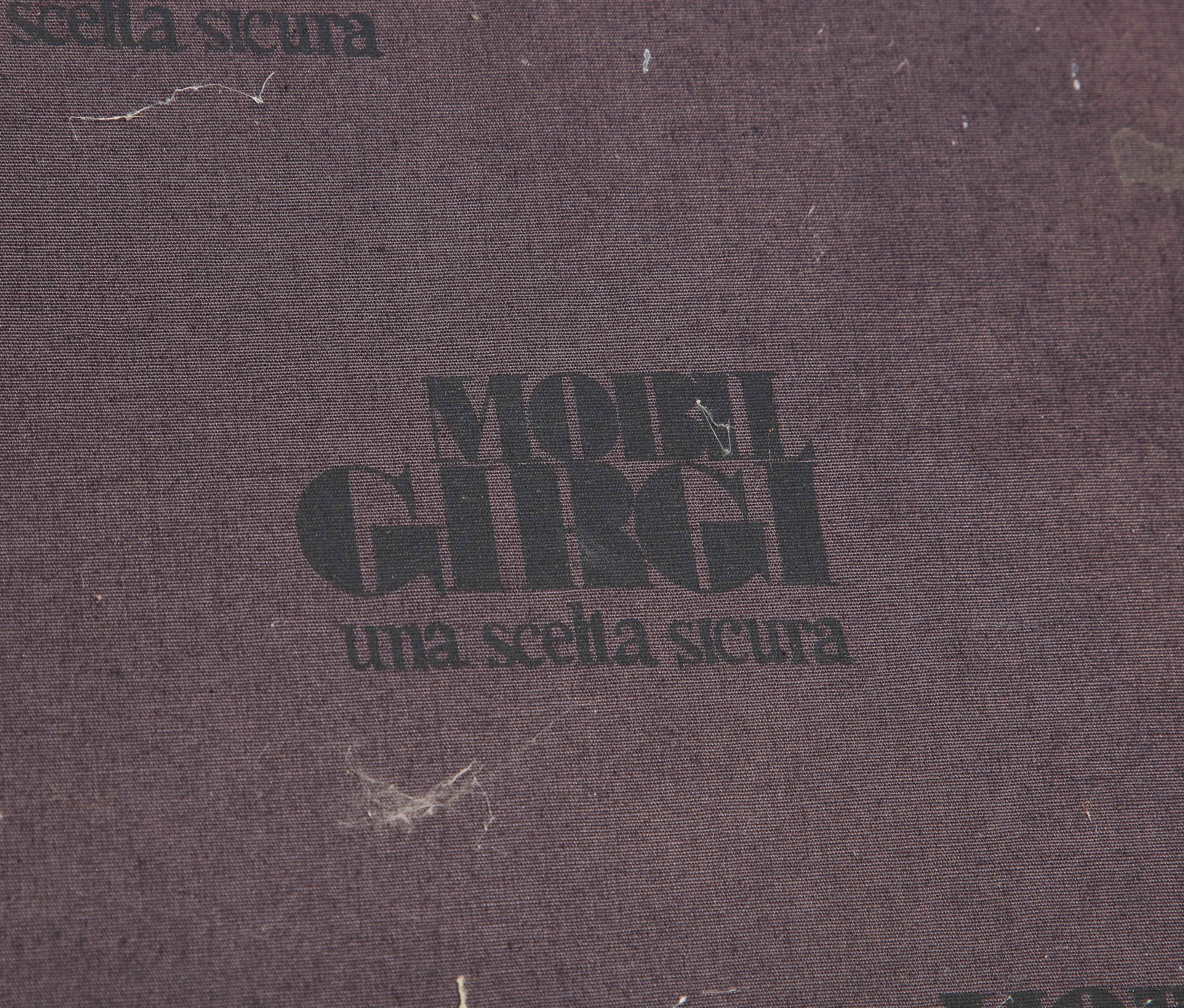 Mobil Girgi Satz von vier Esszimmerstühlen mit Leiterlehne und Leder, Italien, um 1970 im Angebot 14