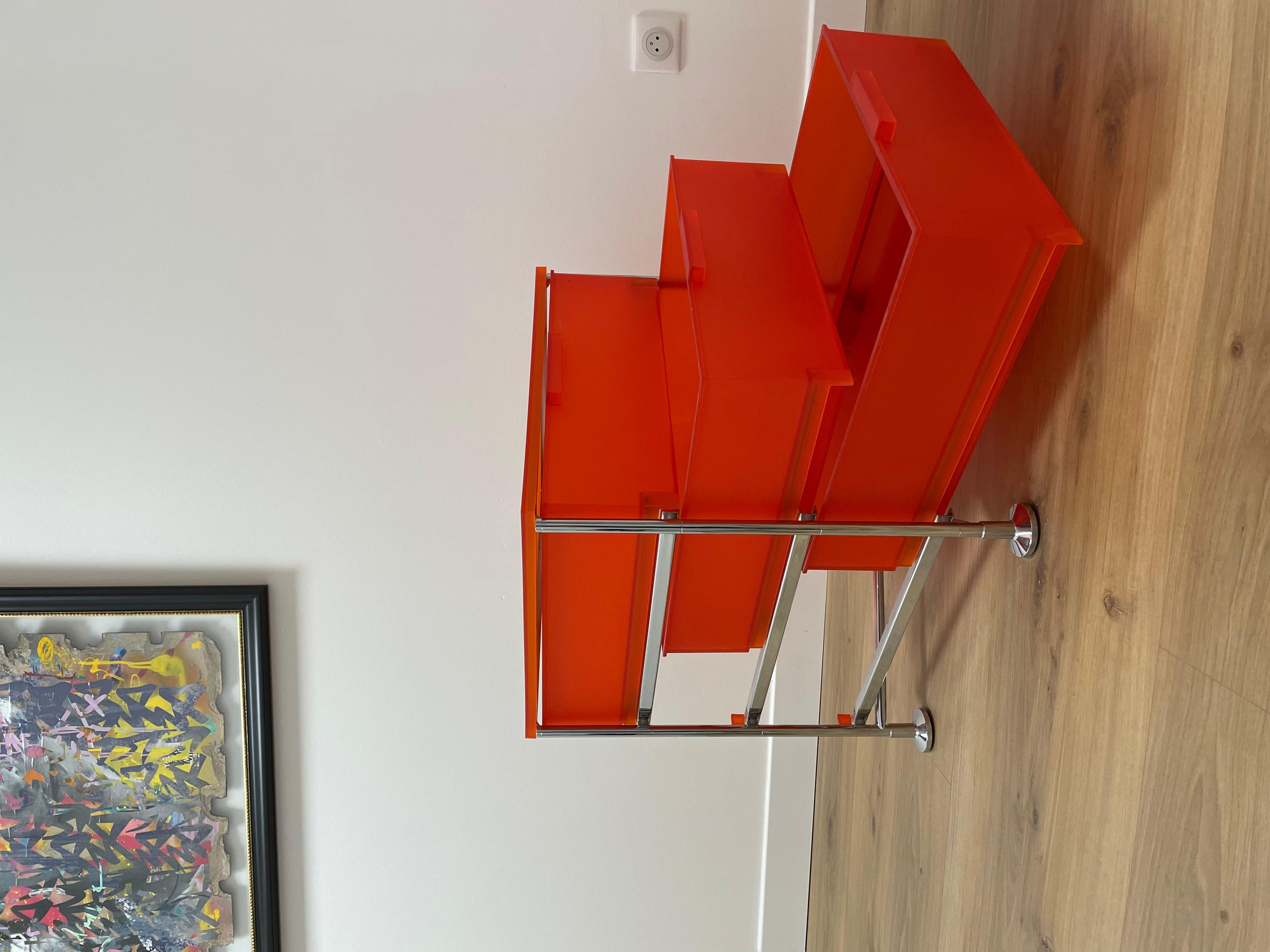 Mobil storage unit with drawers by Antonio Citterio for Kartell In Good Condition In GRENOBLE, FR