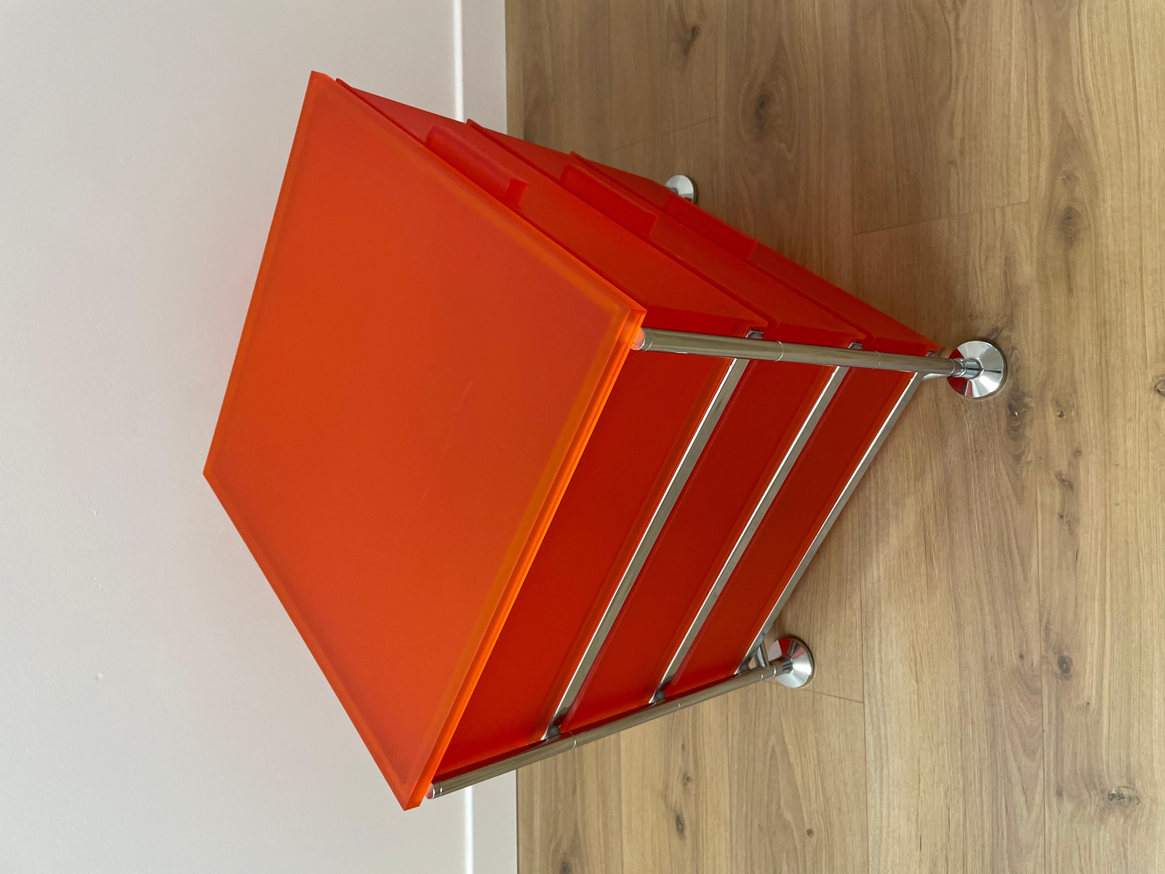 Metal Mobil storage unit with drawers by Antonio Citterio for Kartell