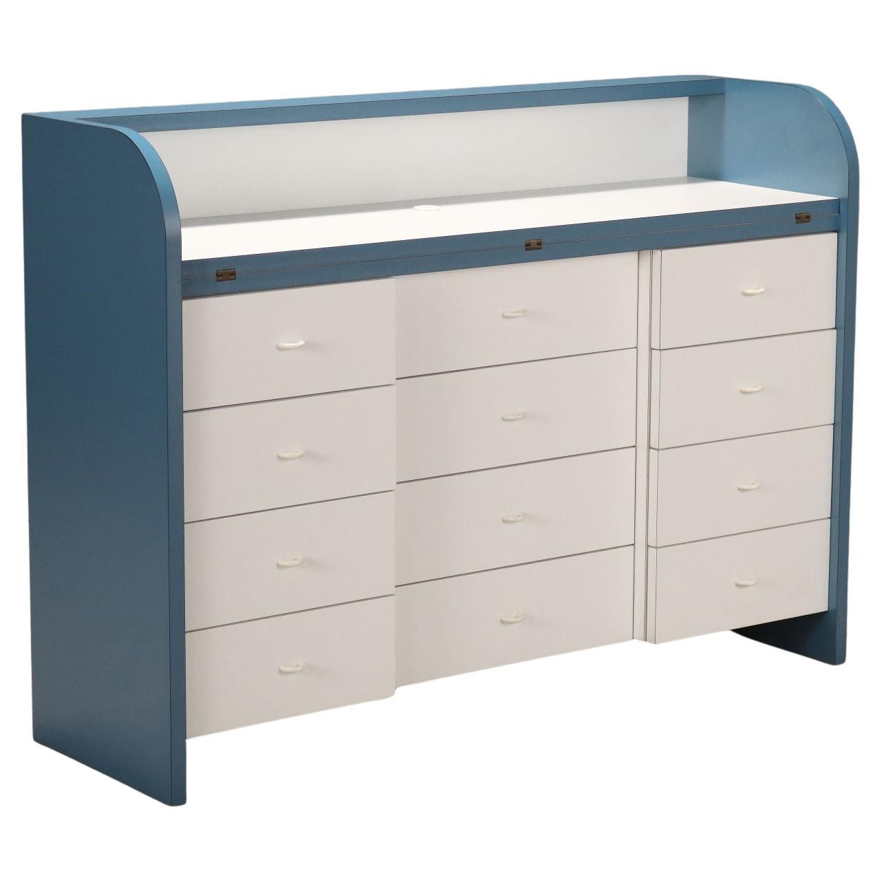 Mid-Century Modern Chest of Drawers, Wood, Italian Design, 1970s