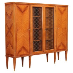 Cabinet 50s Brass Glass